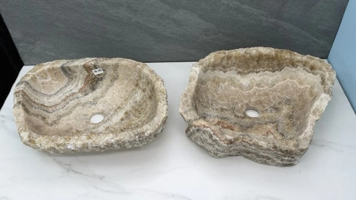Custom Onyx Stone Sink Set Bundle