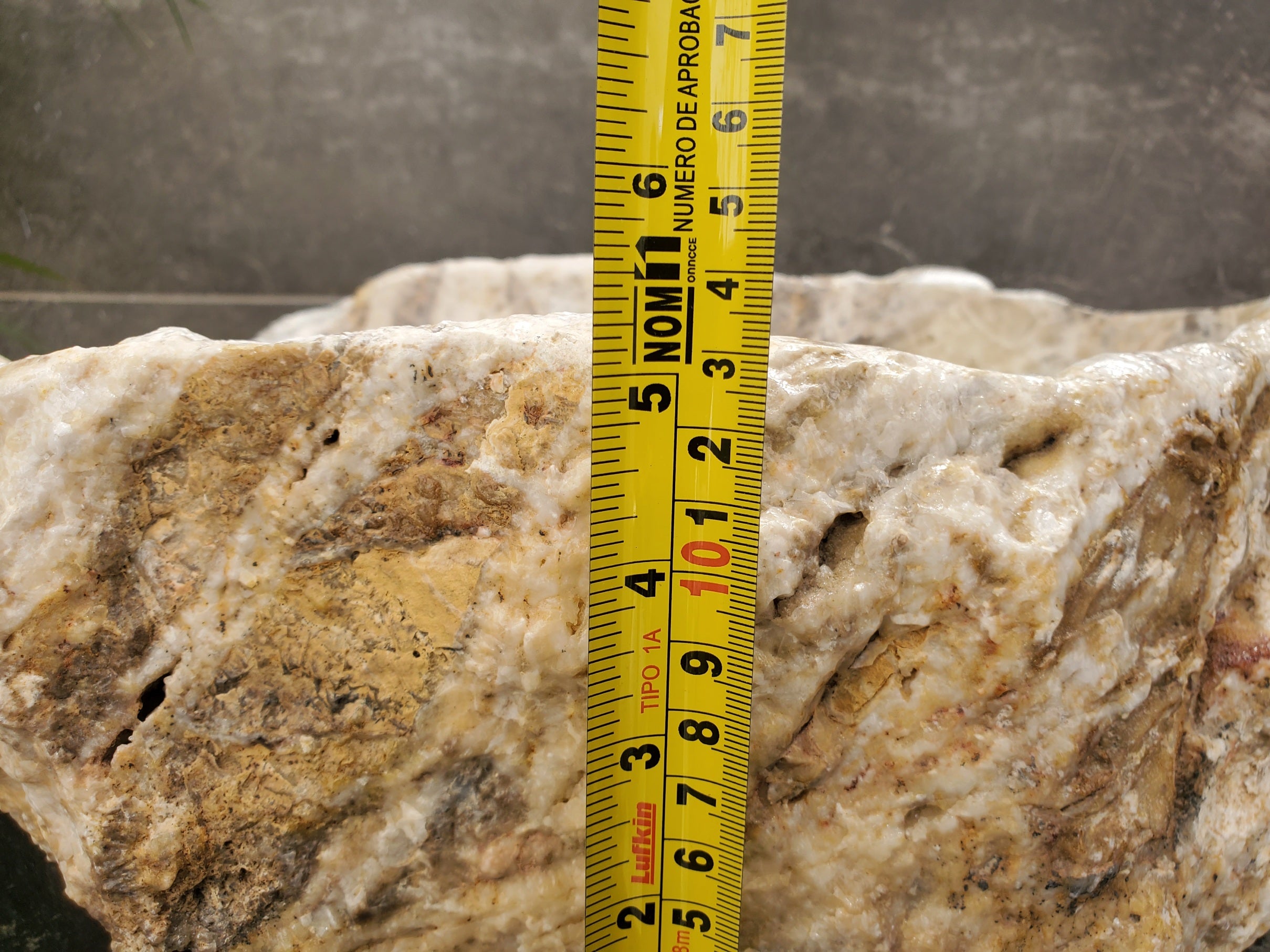 S31_23 Onyx Stone Vessel Bathroom Sink