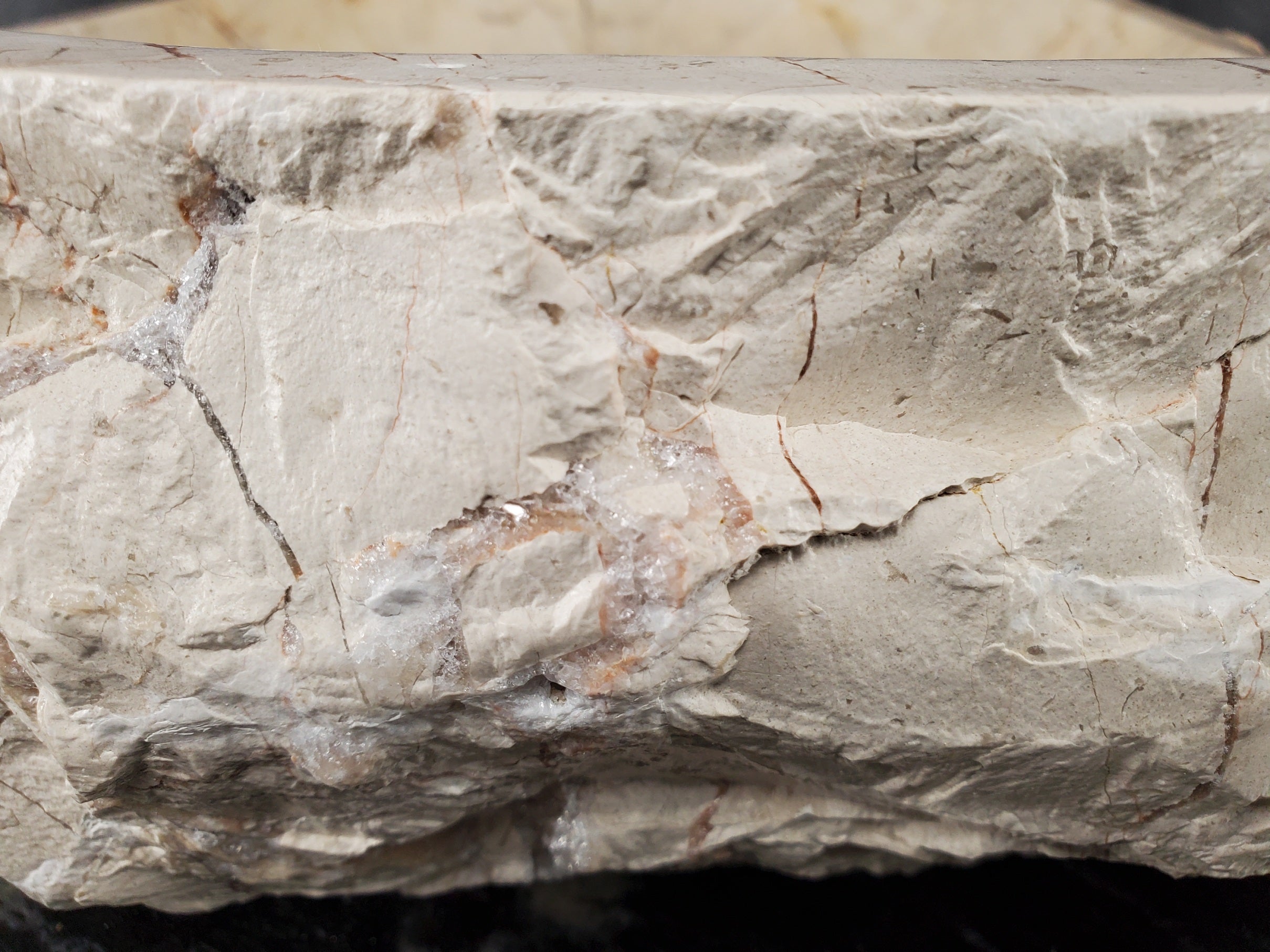 S28_24 Marble Stone Vessel Bathroom Sink - 20 x 15 inch