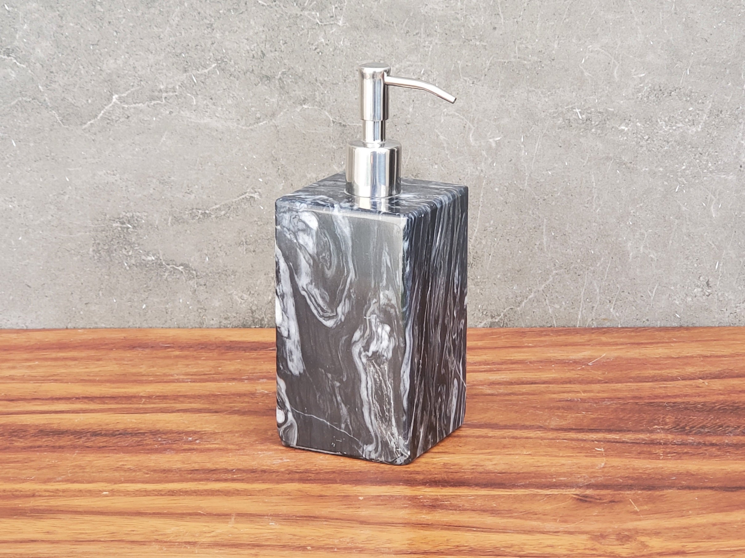 SD_54 Marble Stone Liquid Soap or Lotion Dispenser