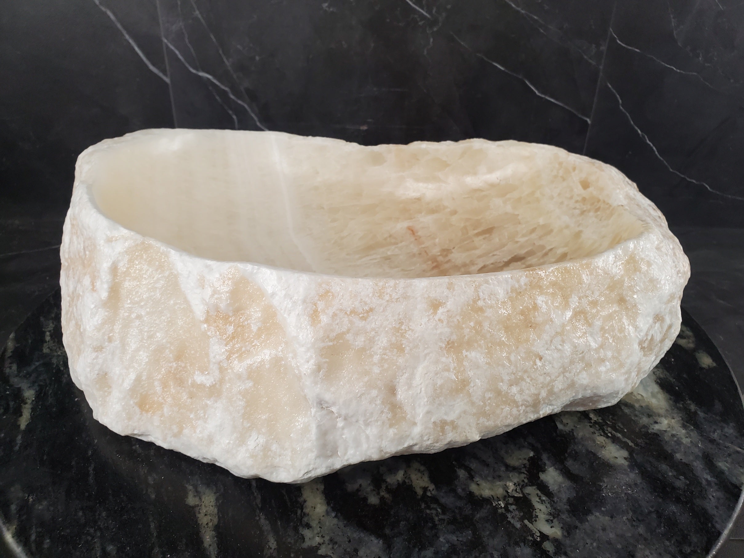 S25_20 Onyx Stone Vessel Sink