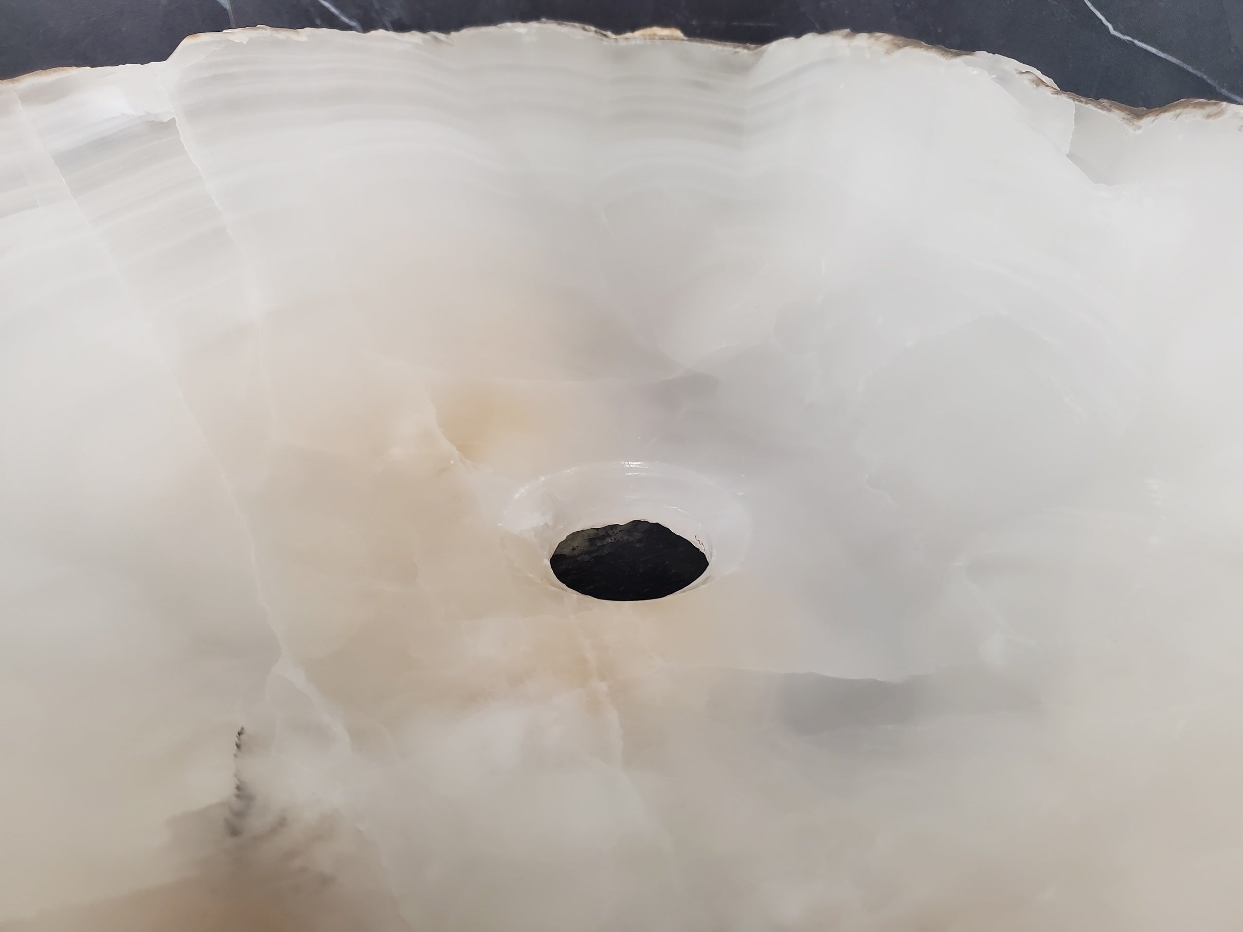 S26_04 Onyx Stone Bathroom Vessel Sink