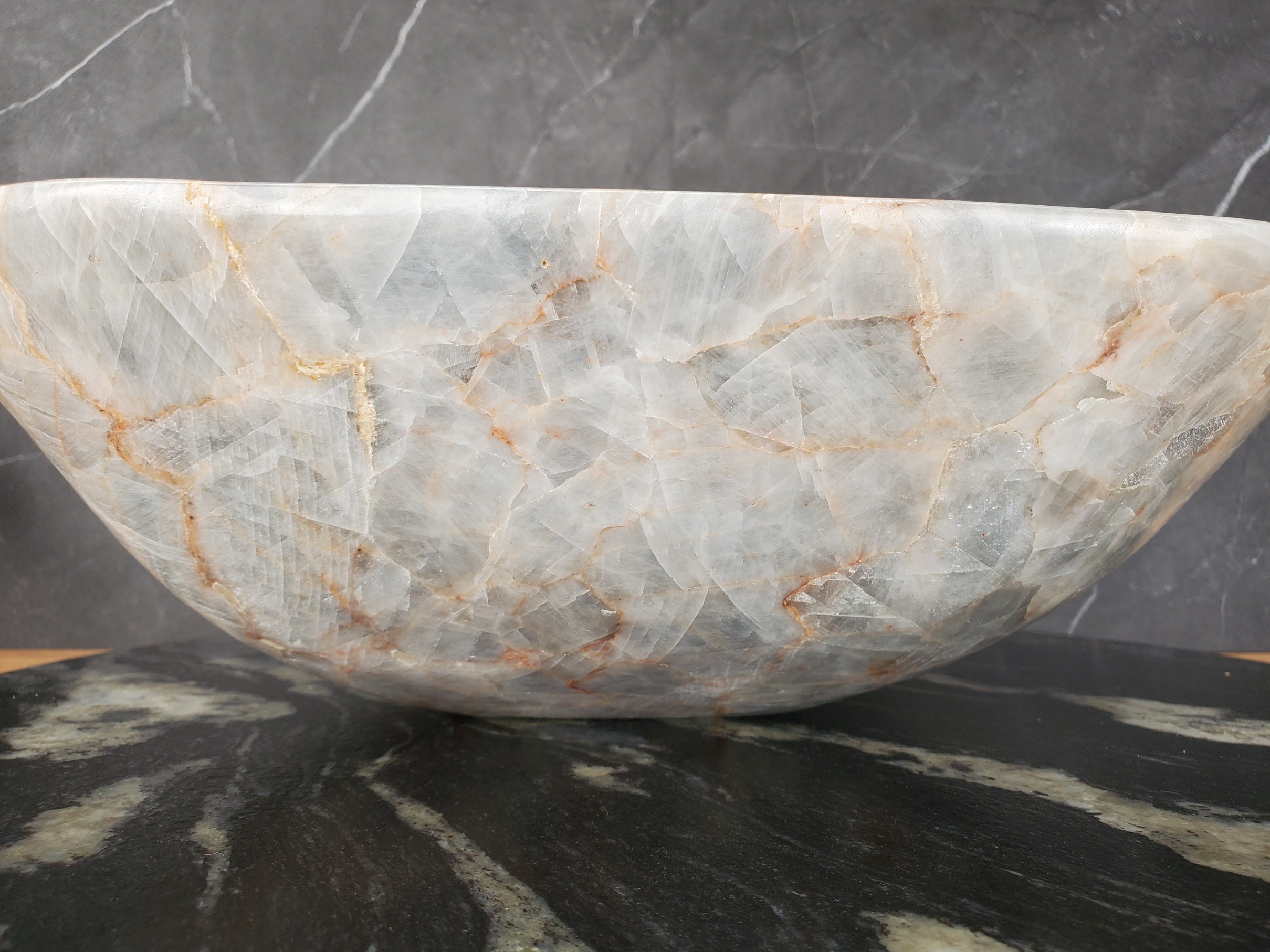 S34_10 Fluorite Stone Vessel Sink