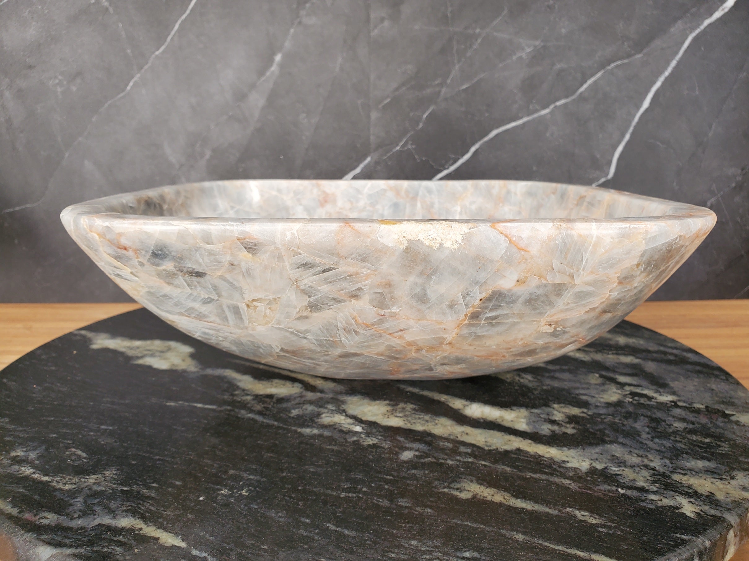 S34_10 Fluorite Stone Vessel Sink