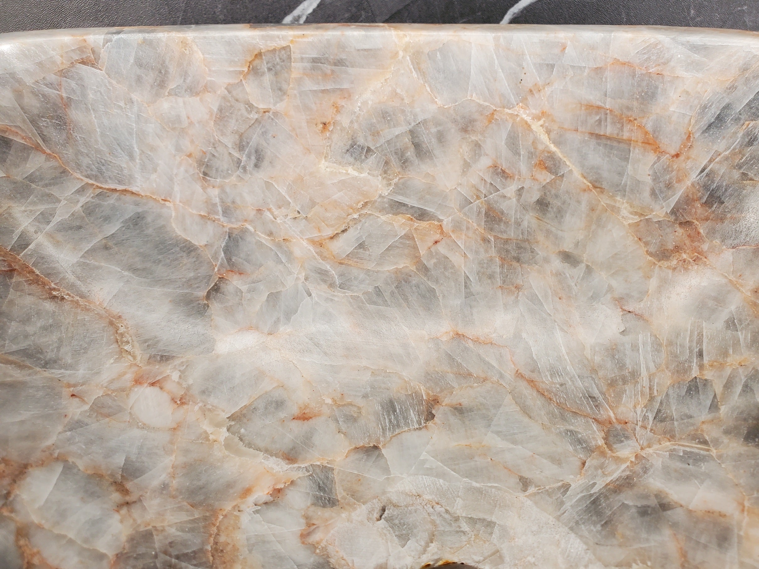 S34_10 Fluorite Stone Vessel Sink