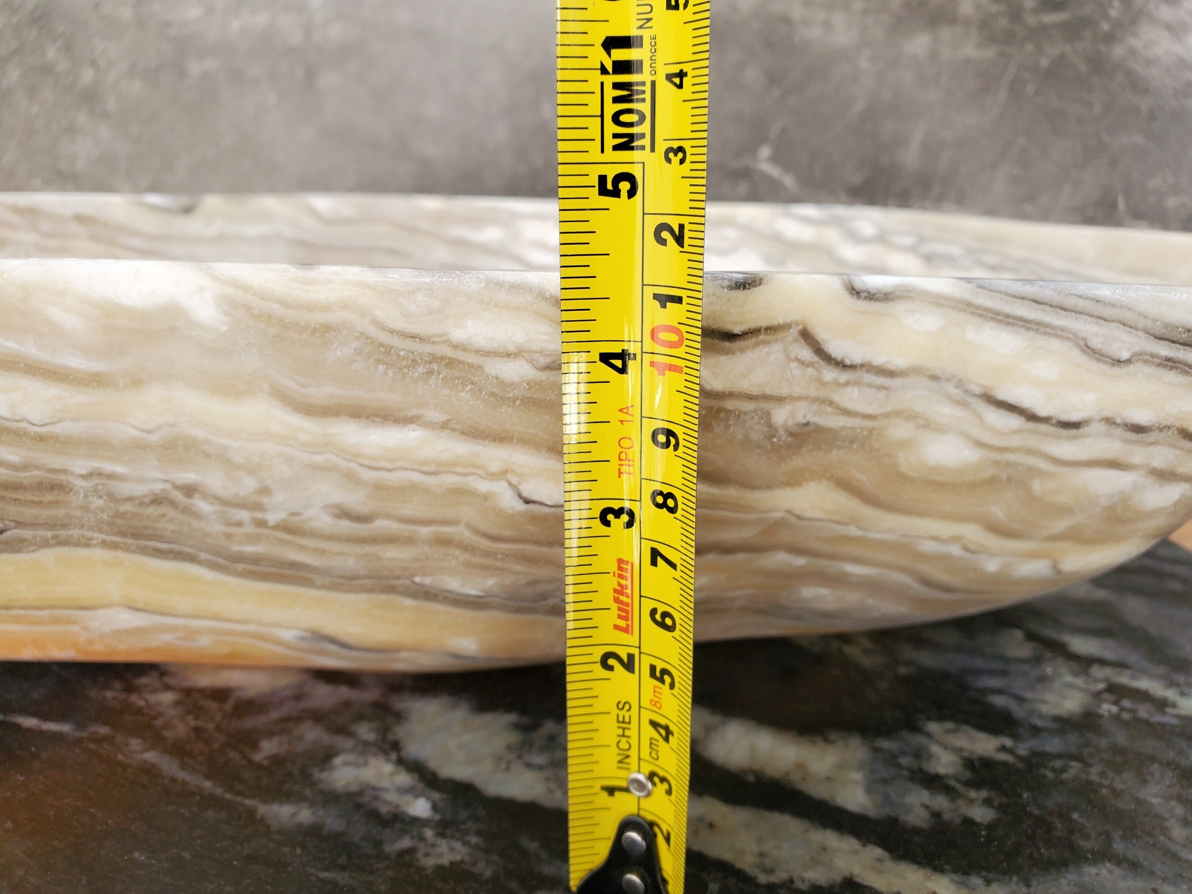 SET3306 Onyx Stone Master Bath Set of 2 (Two) Vessel Sinks