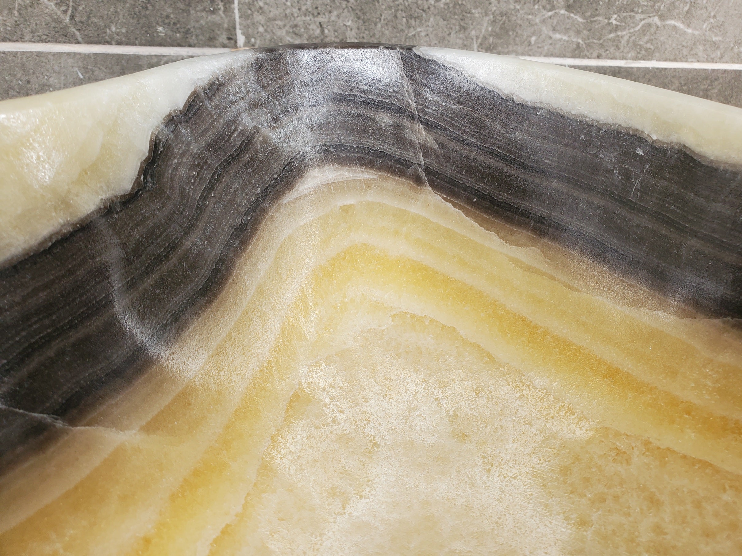 S33_45 Onyx Bathroom Vessel Sink