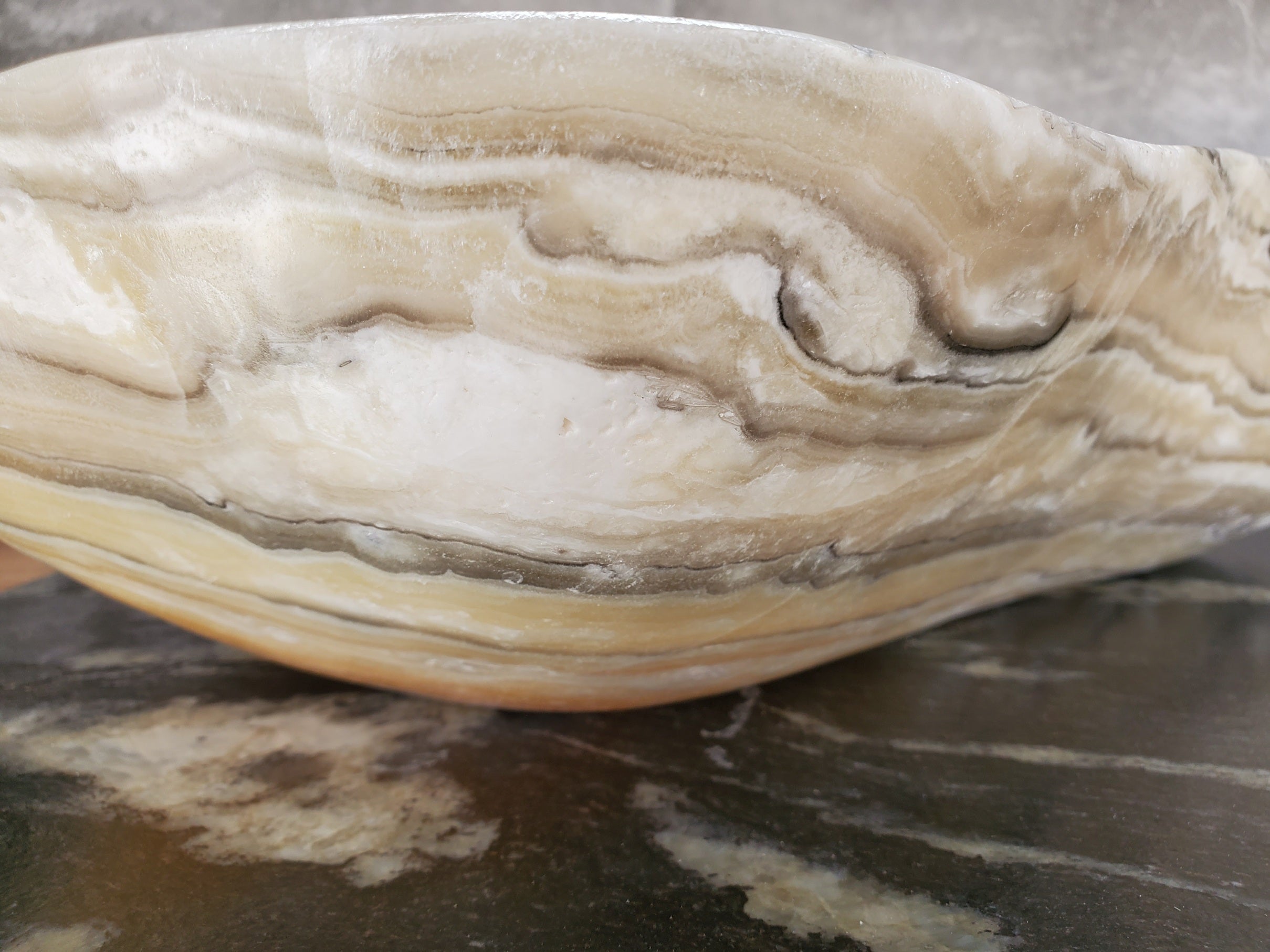 S33_52 Onyx Bathroom Vessel Sink - 19 x 13 inch
