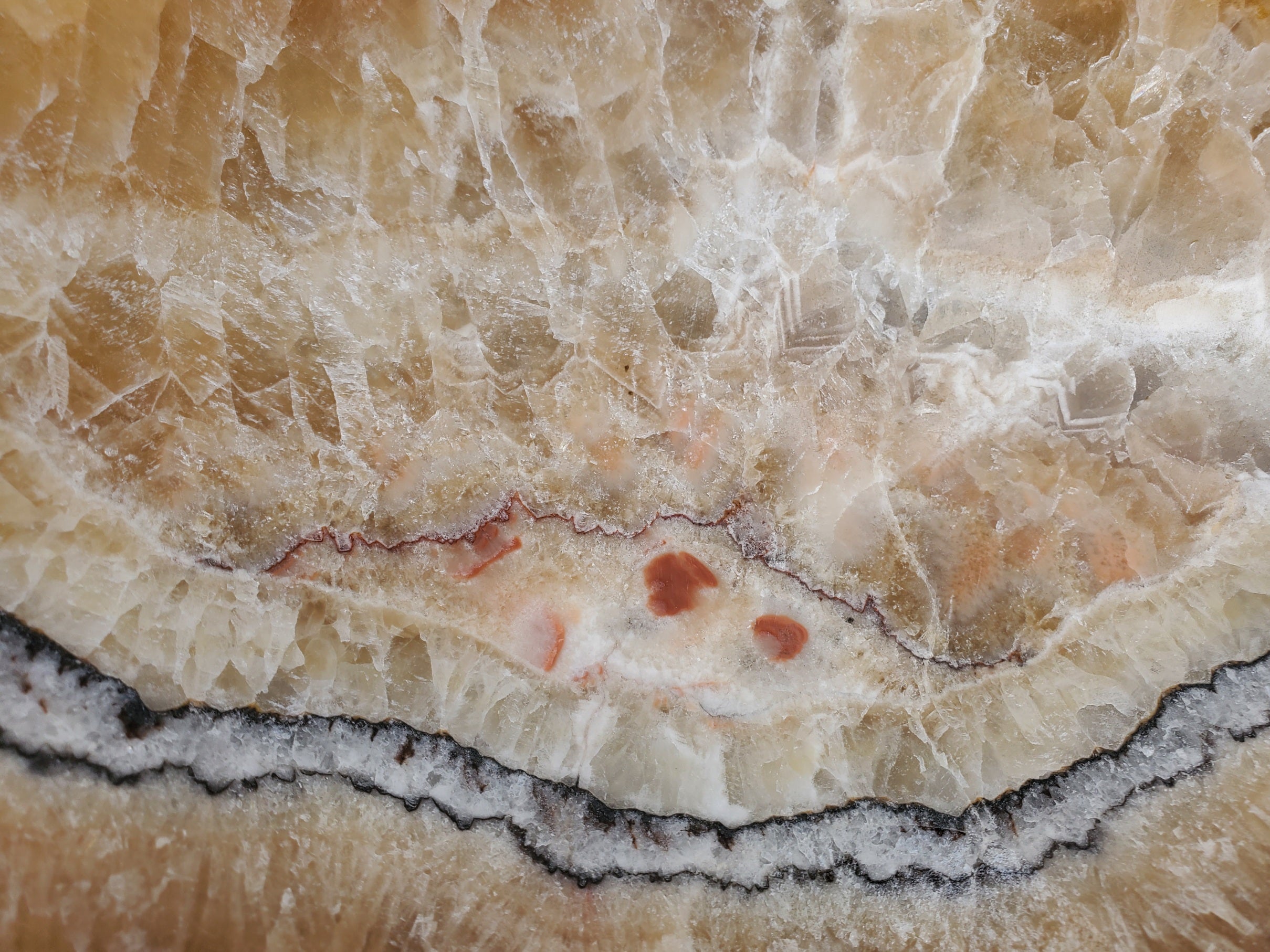 S31_08 Onyx Stone Vessel Sink - 13.5 inch