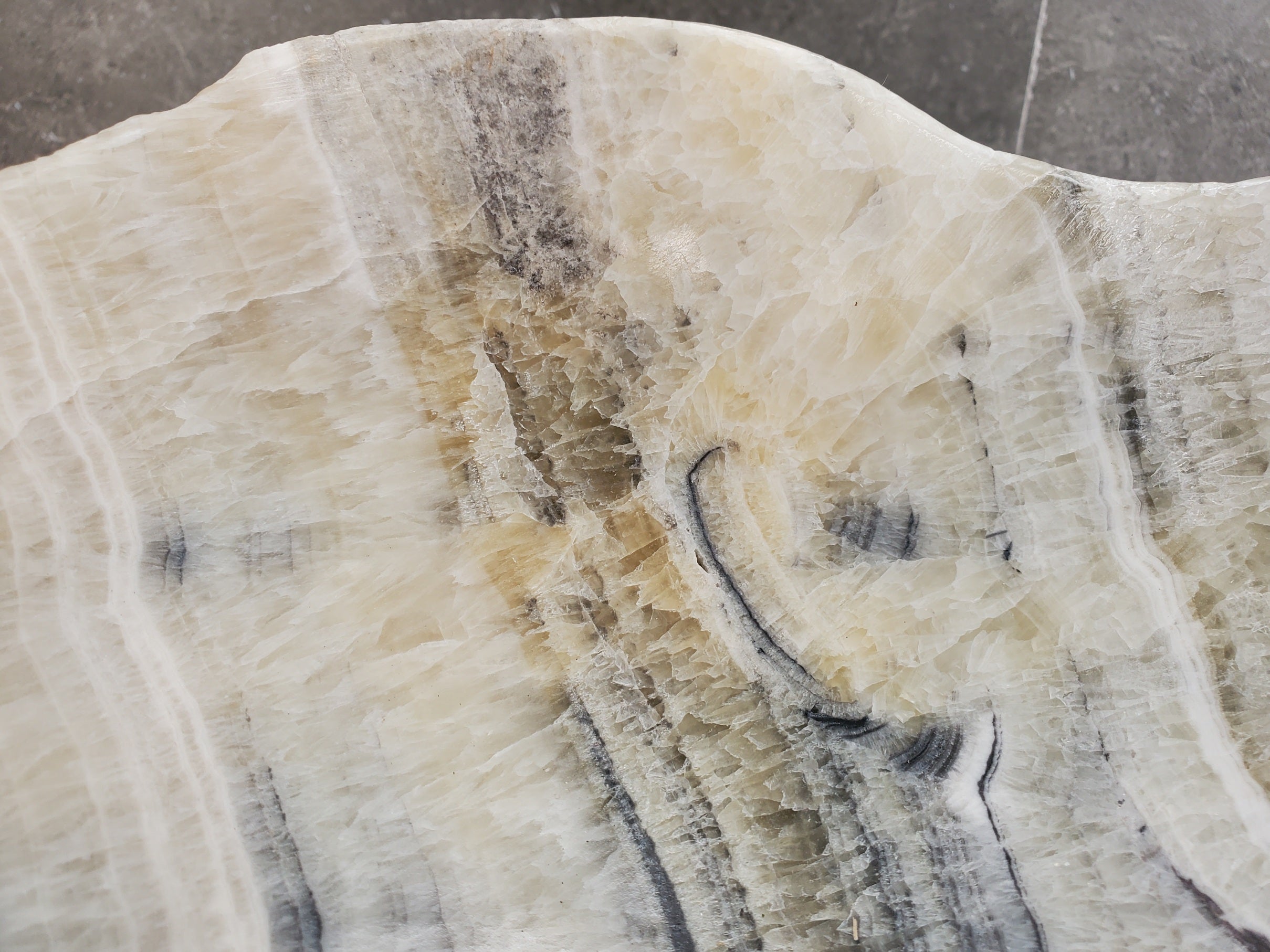 S34_05 Onyx Stone Vessel Sink