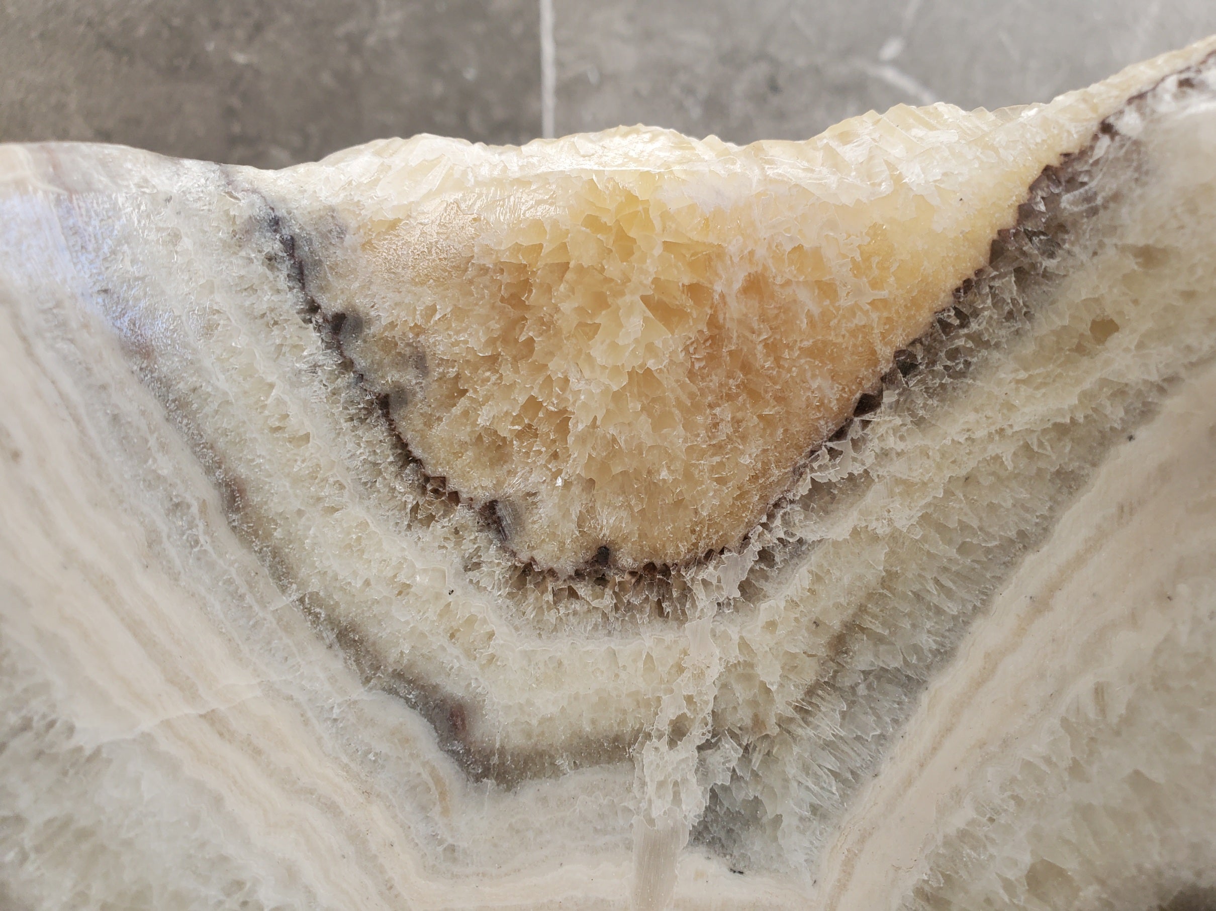 S34_05 Onyx Stone Vessel Sink