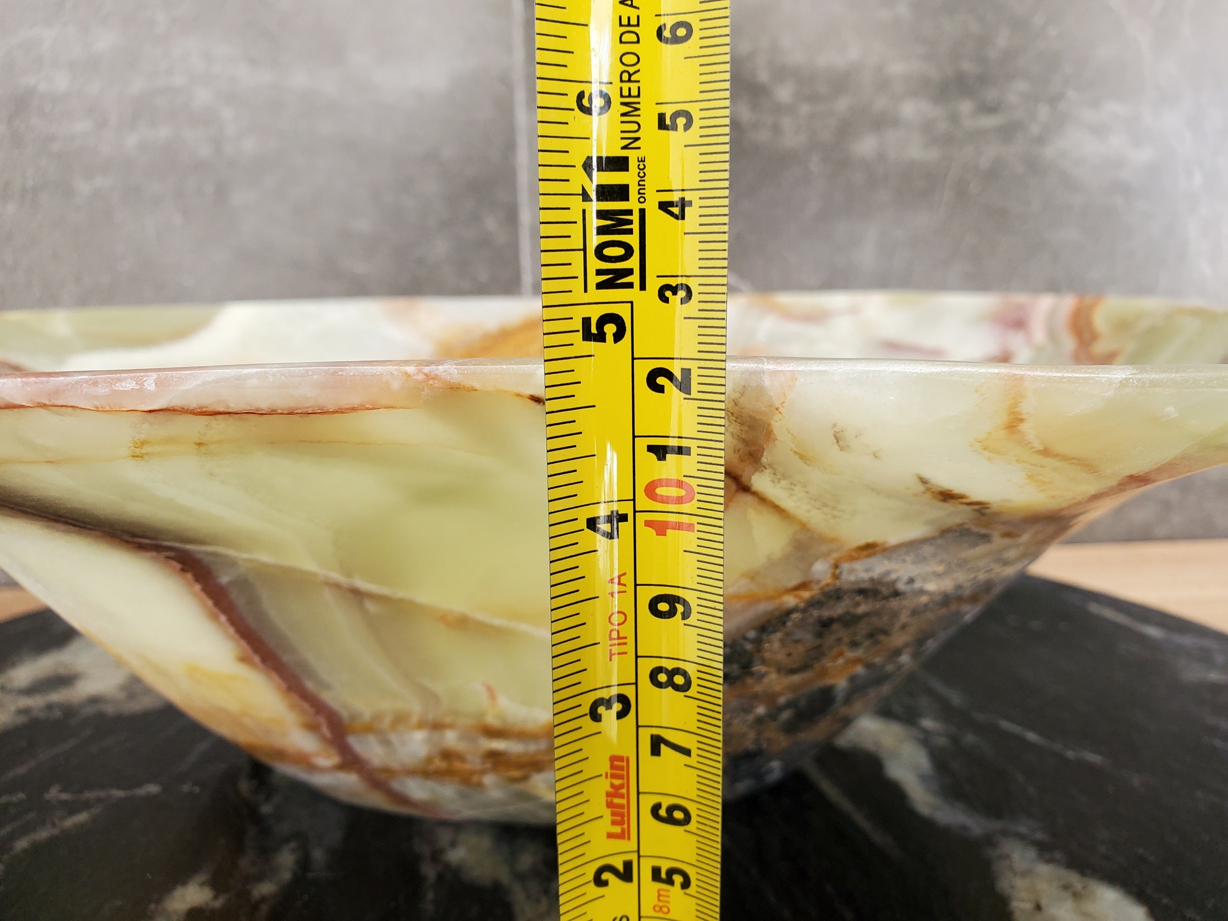 S33_57 Green Onyx Bathroom Vessel Sink