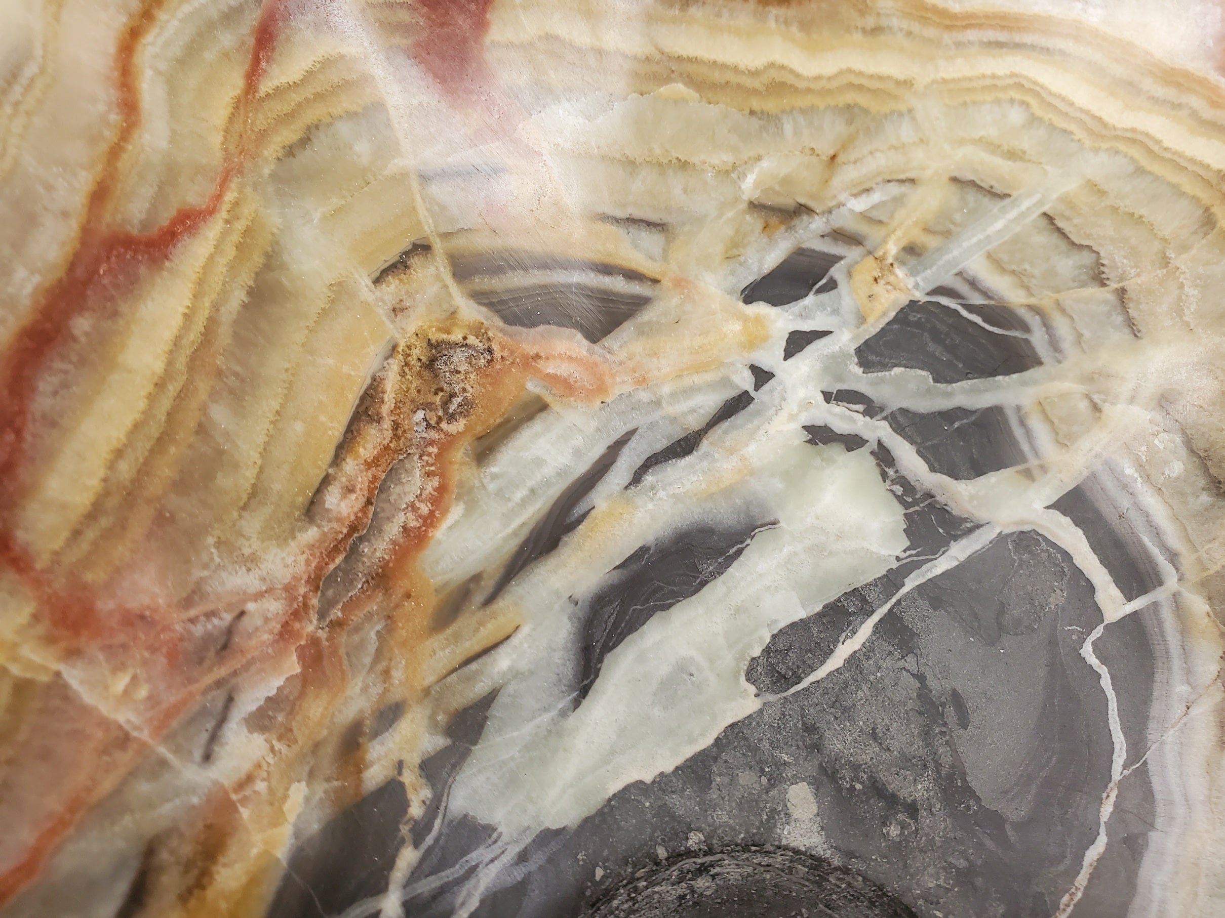 S33_36 Green Onyx Bathroom Vessel Sink