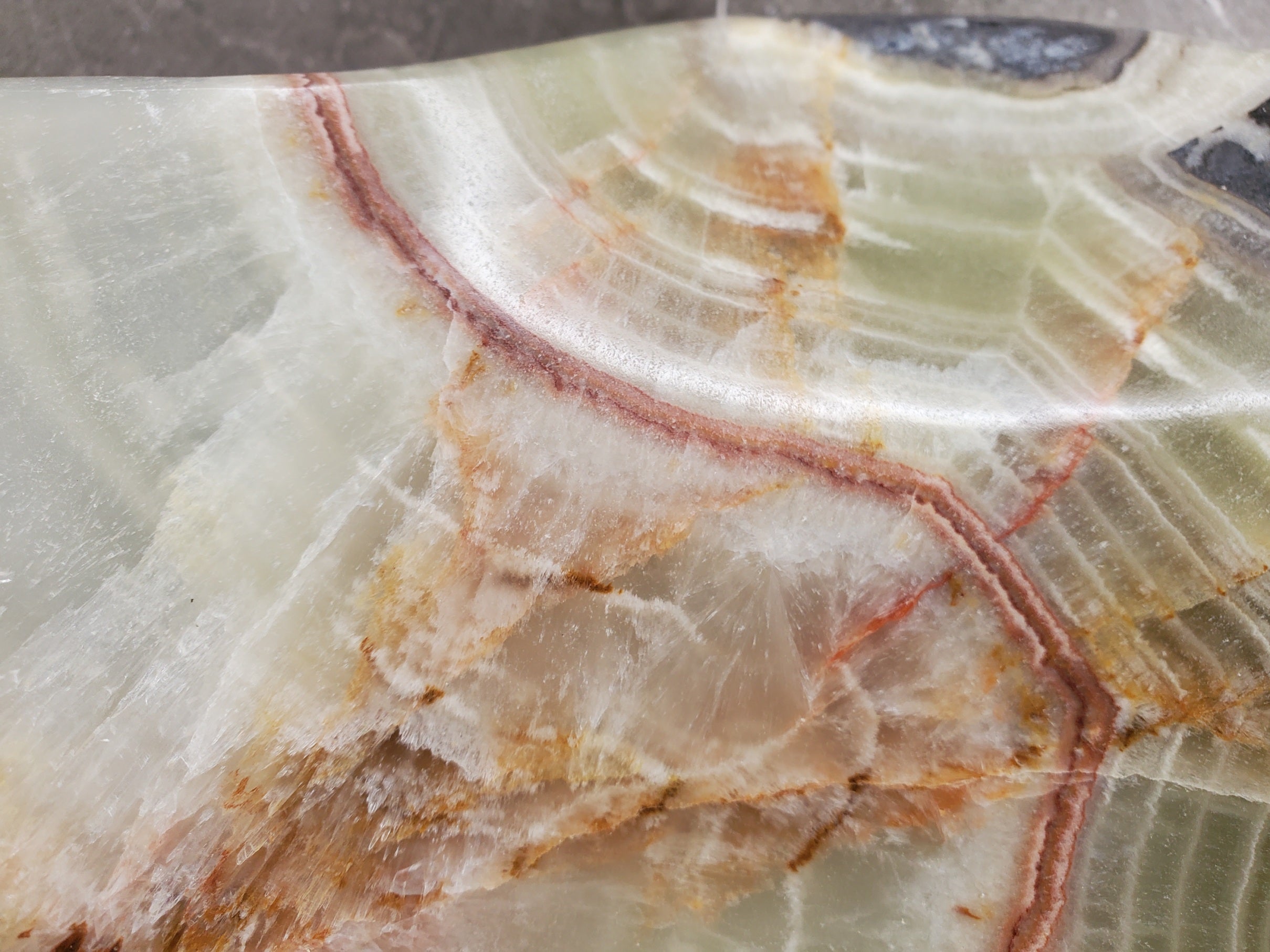 S33_56 Green Onyx Bathroom Vessel Sink