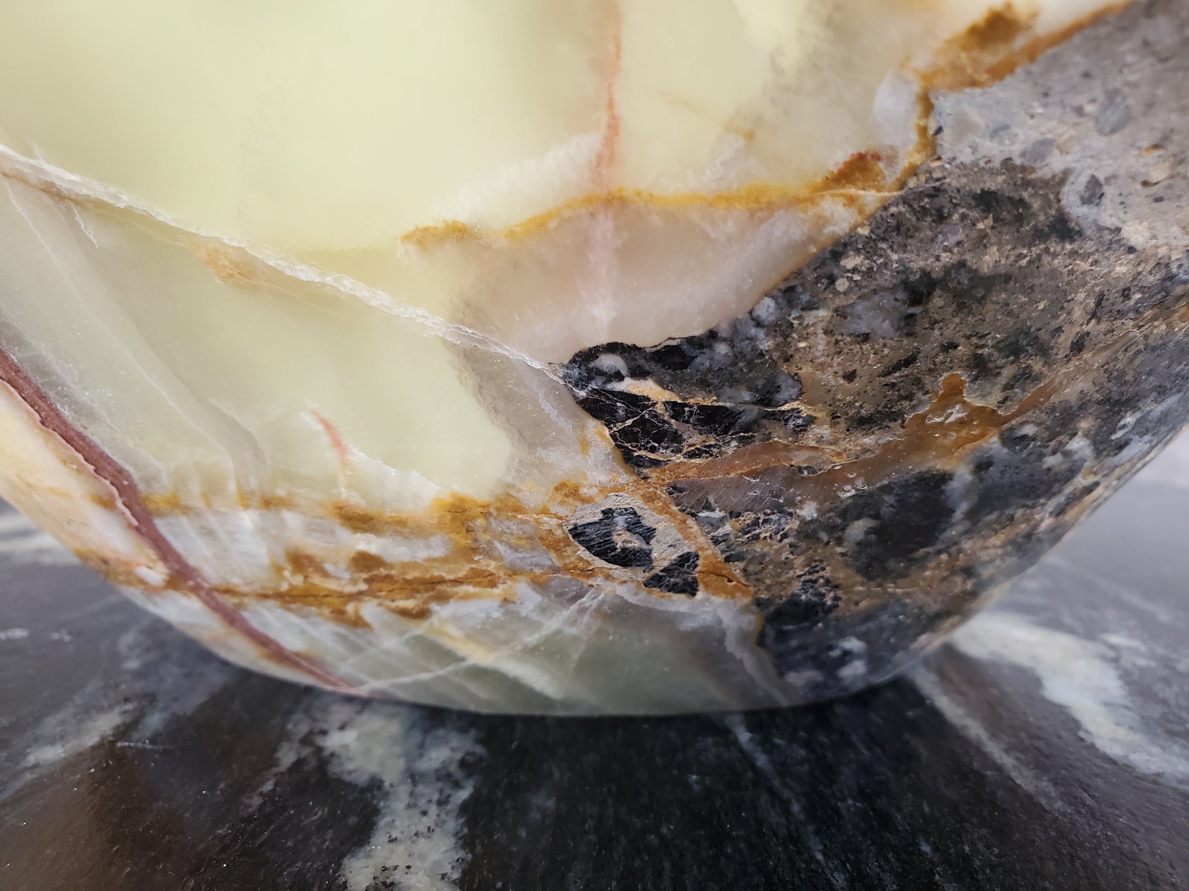 S33_57 Green Onyx Bathroom Vessel Sink