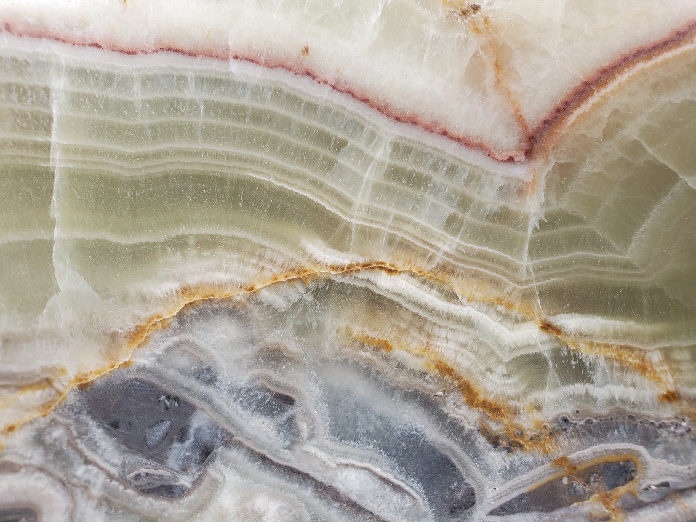 S33_55 Green Onyx Bathroom Vessel Sink