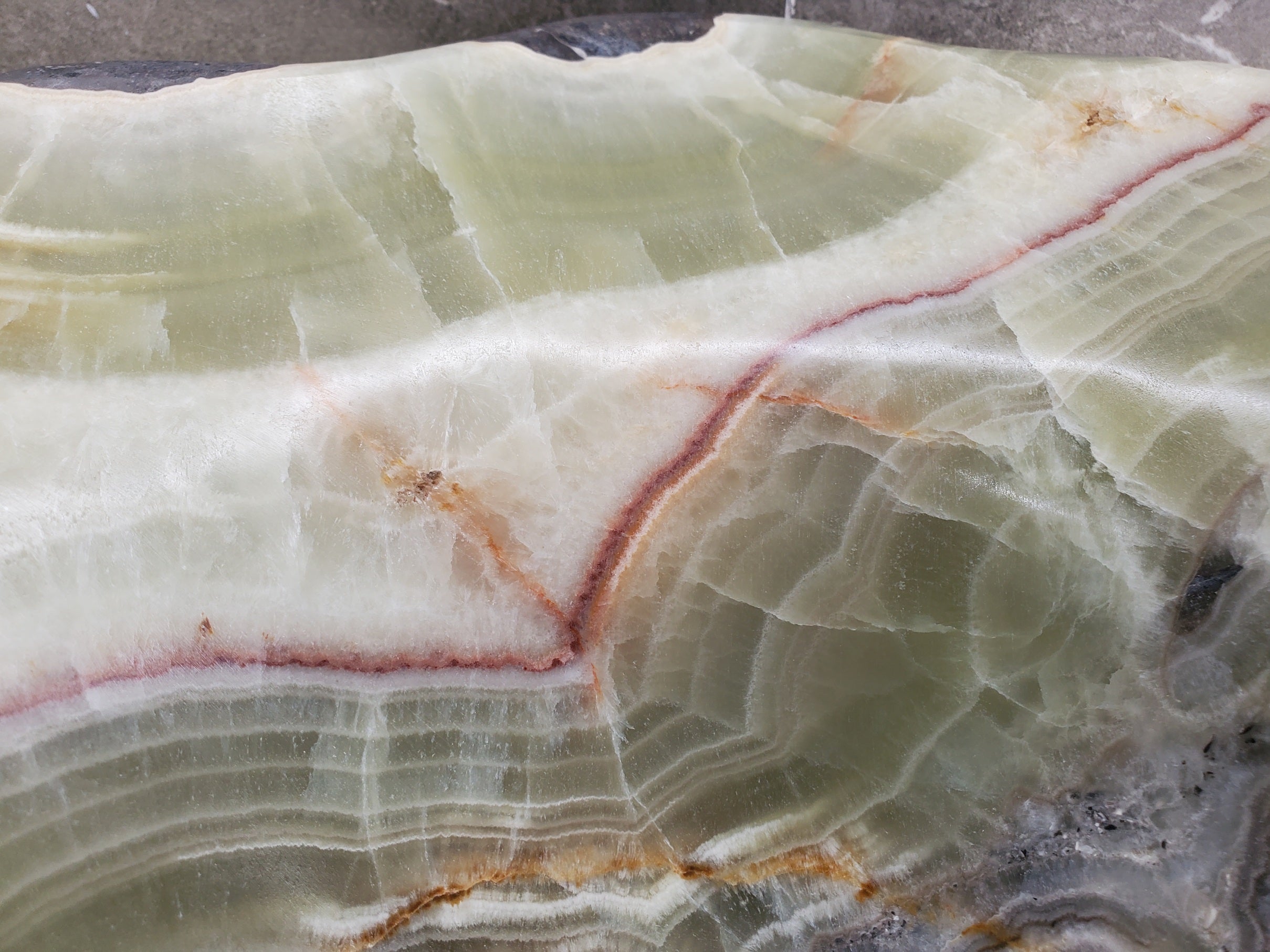 S33_55 Green Onyx Bathroom Vessel Sink