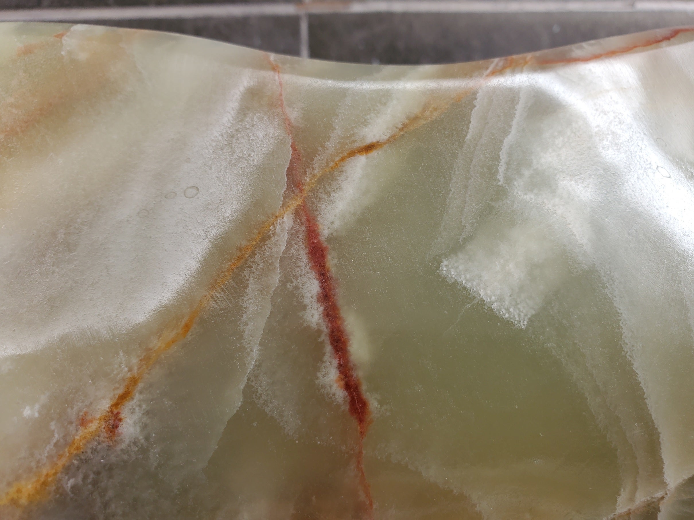 S33_57 Green Onyx Bathroom Vessel Sink