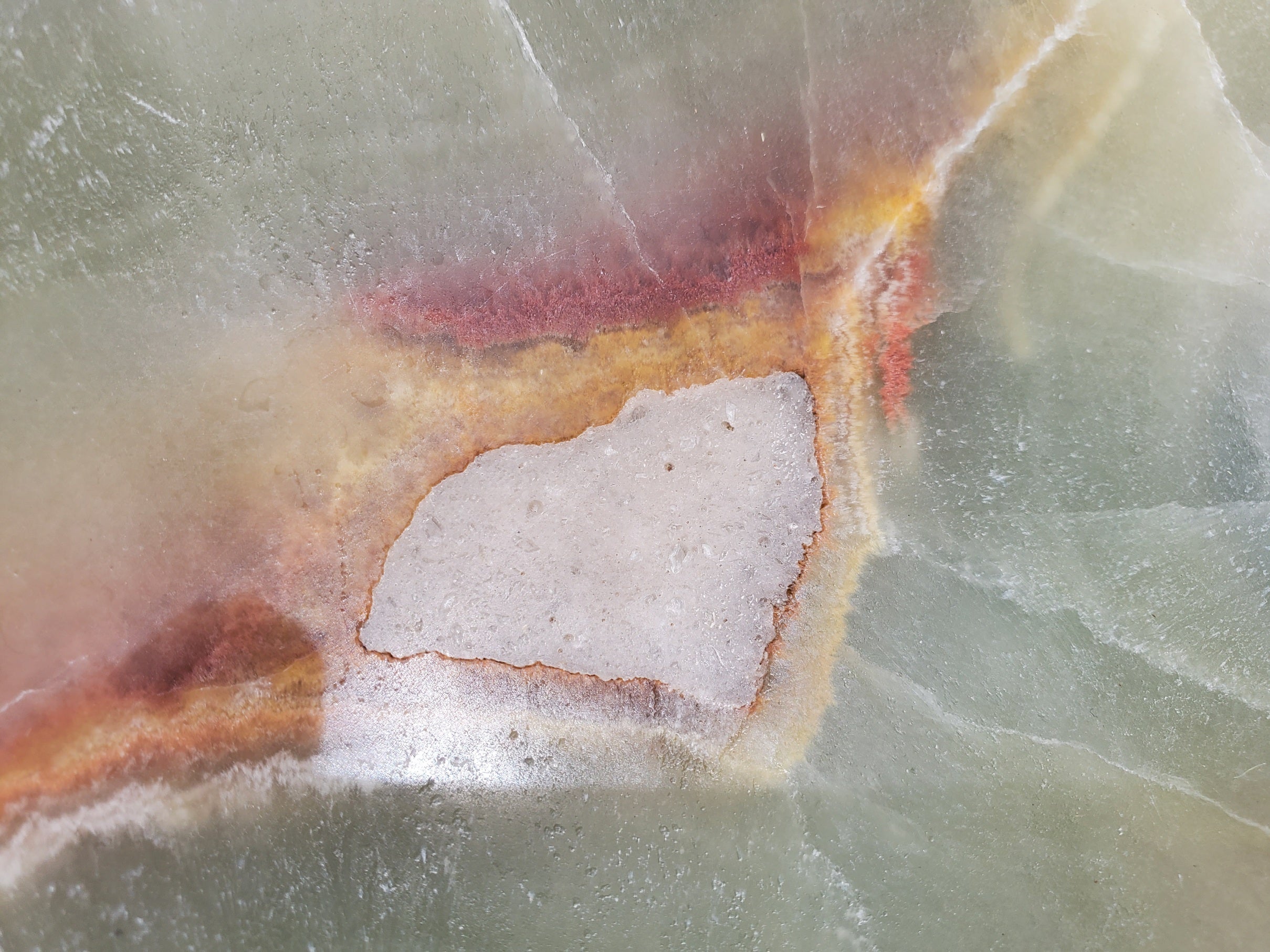 S30_37 Onyx Stone Vessel Bathroom Sink