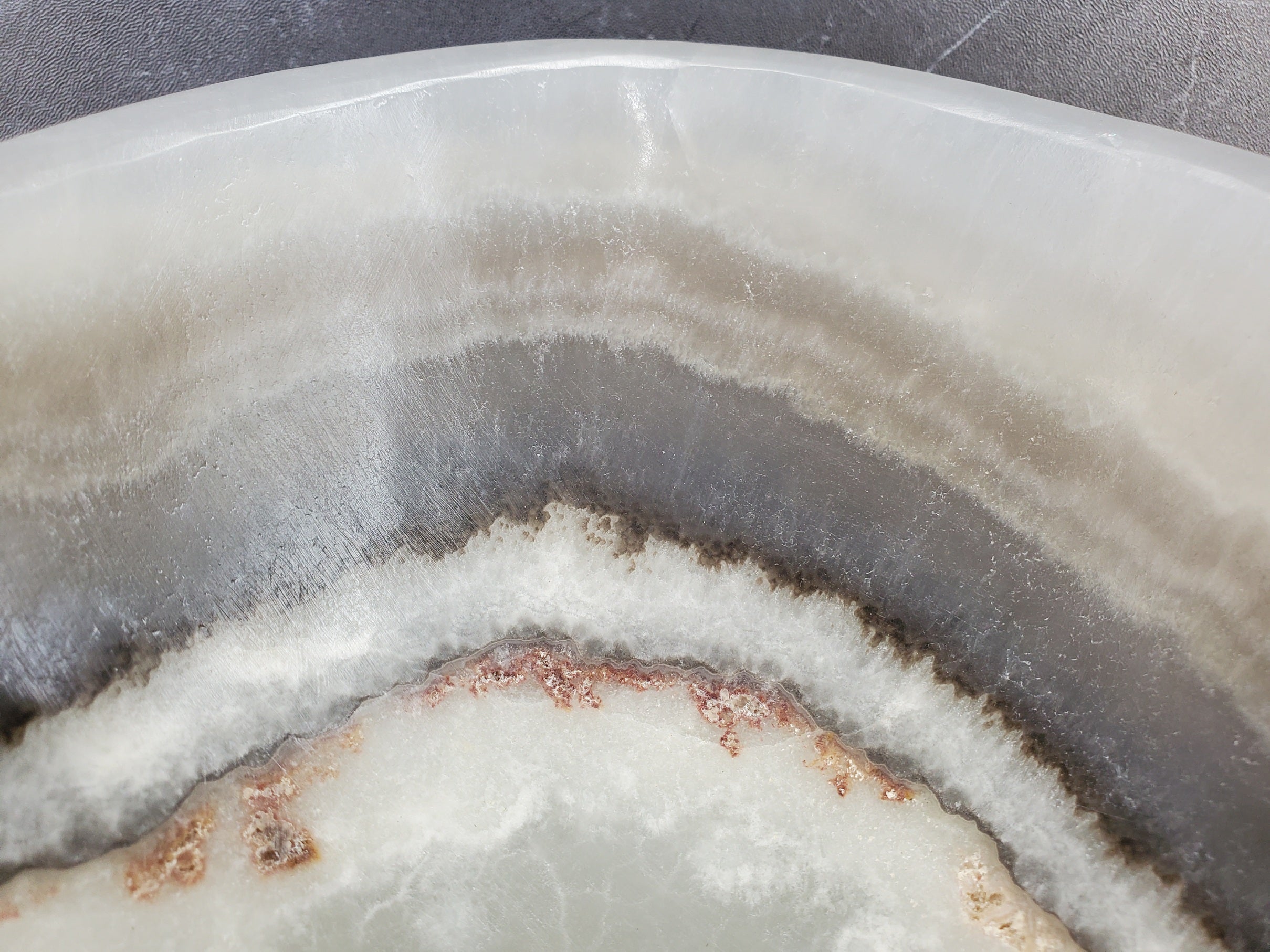 S34_16 Onyx Stone Vessel Bathroom Sink