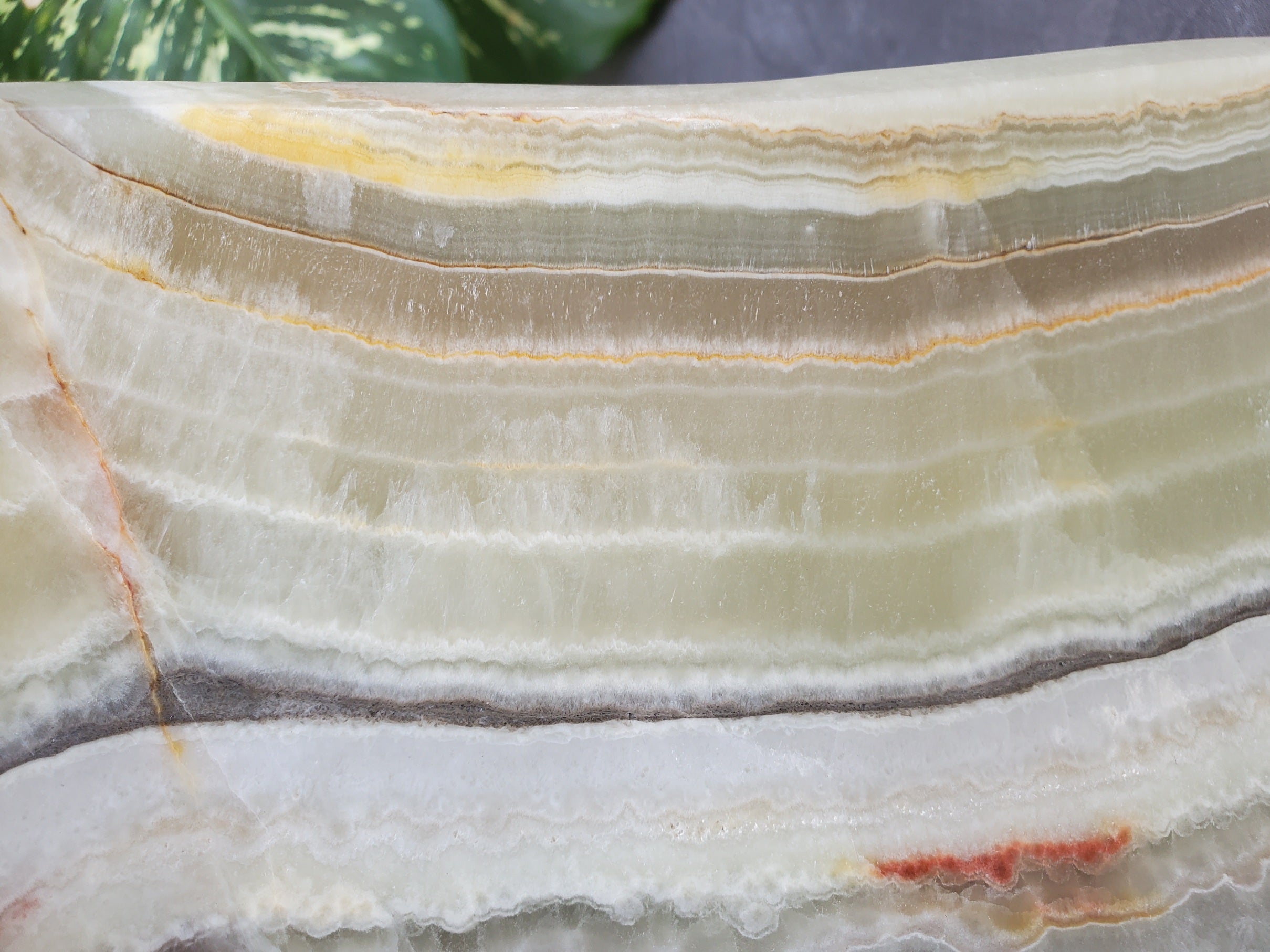 S34_17 Green Onyx Bathroom Vessel Sink - 17 x 14 inch