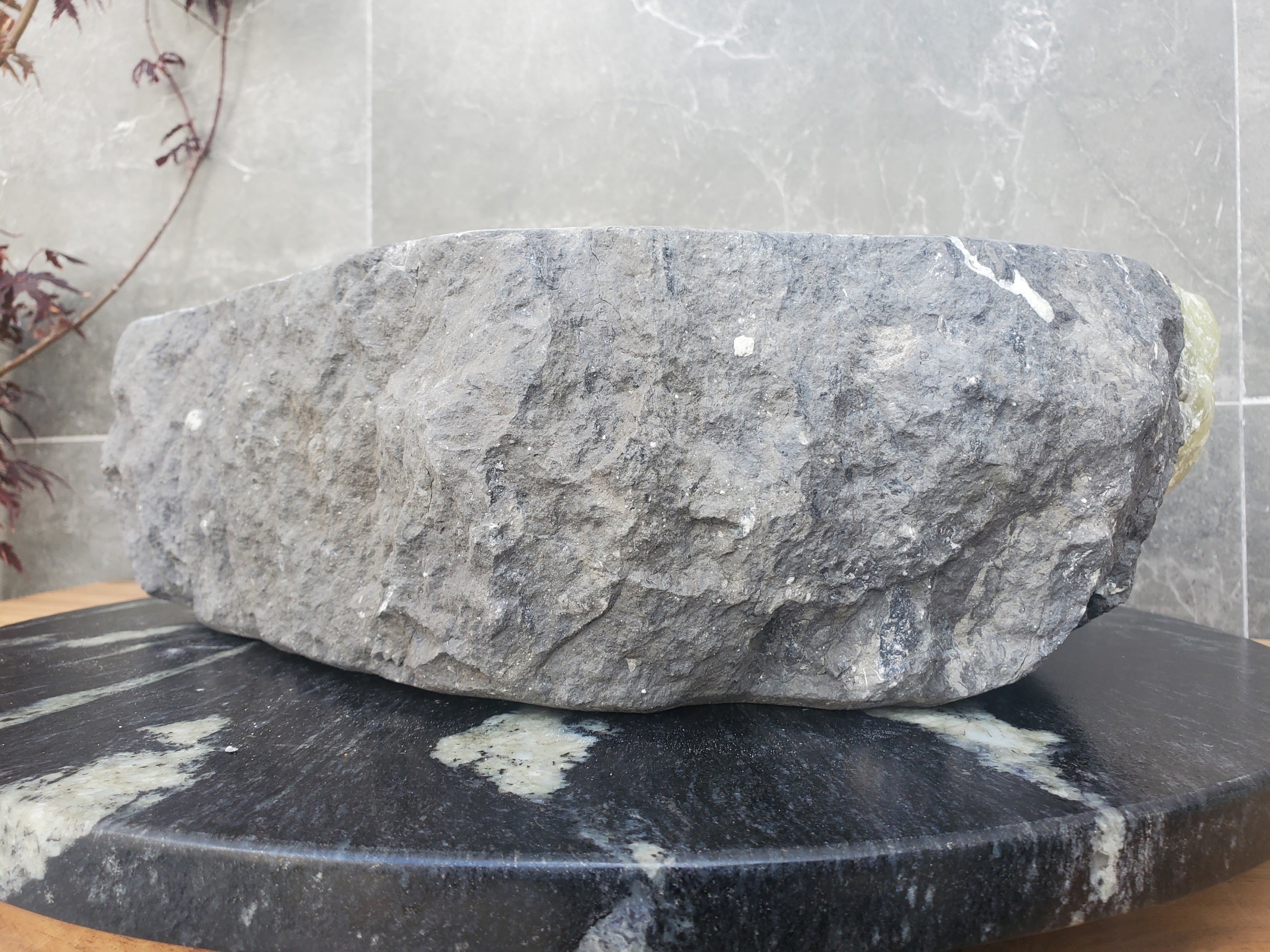 S30_20 Onyx Stone Vessel Bathroom Sink