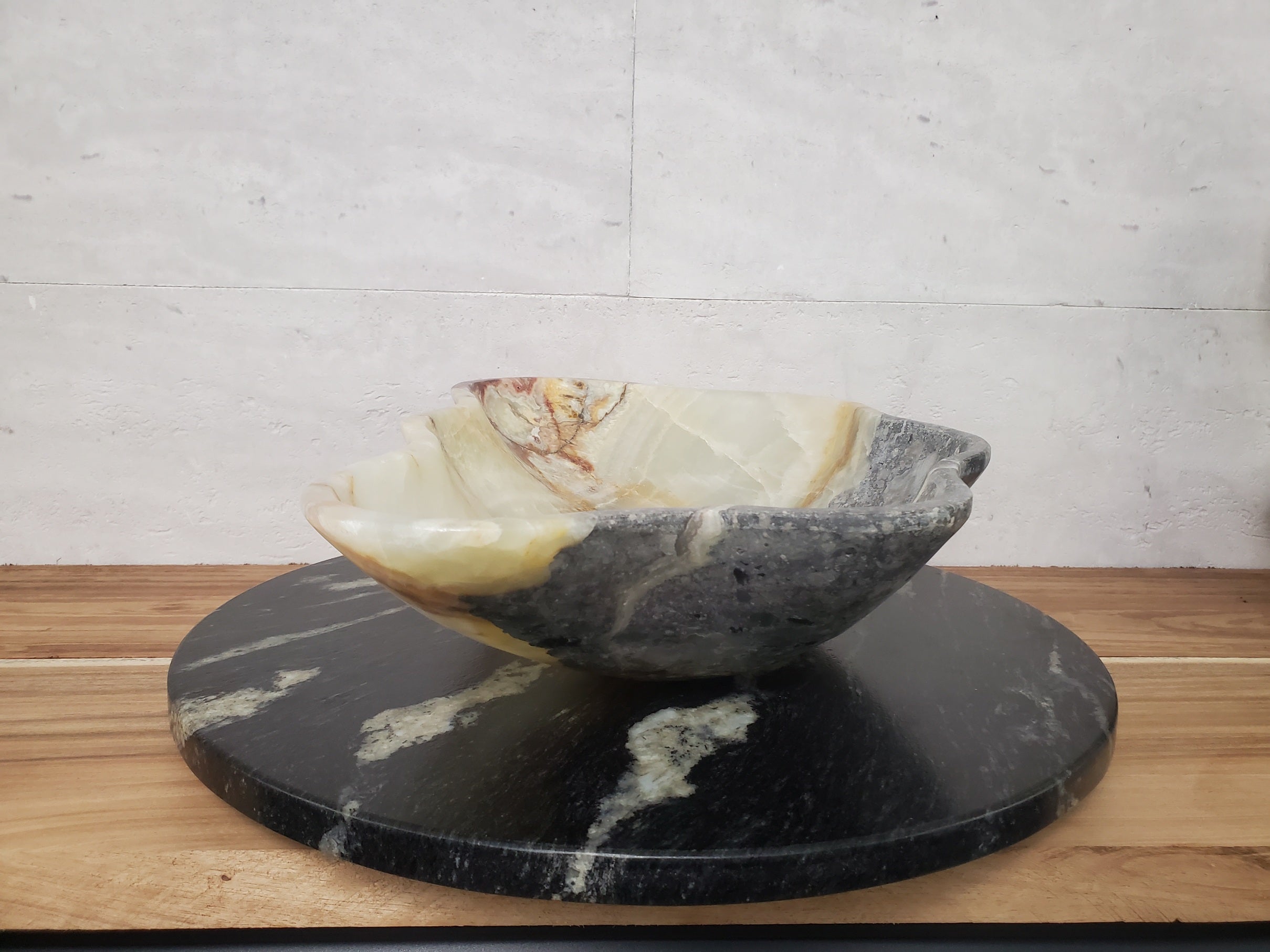 S28_09 Onyx Stone Vessel Bathroom Sink