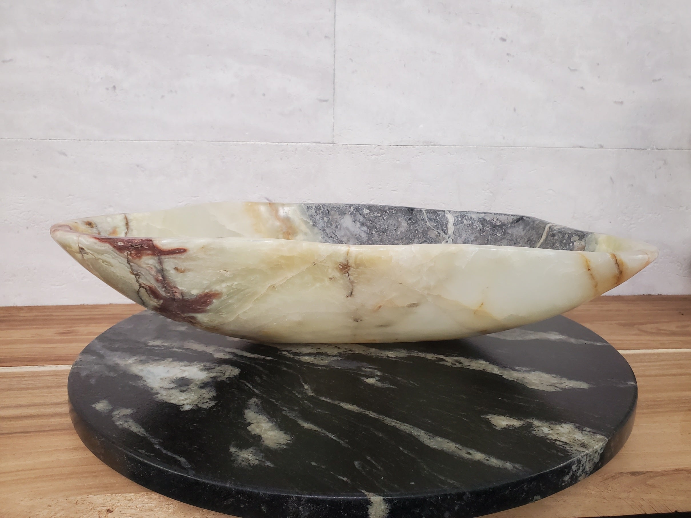 S28_09 Onyx Stone Vessel Bathroom Sink