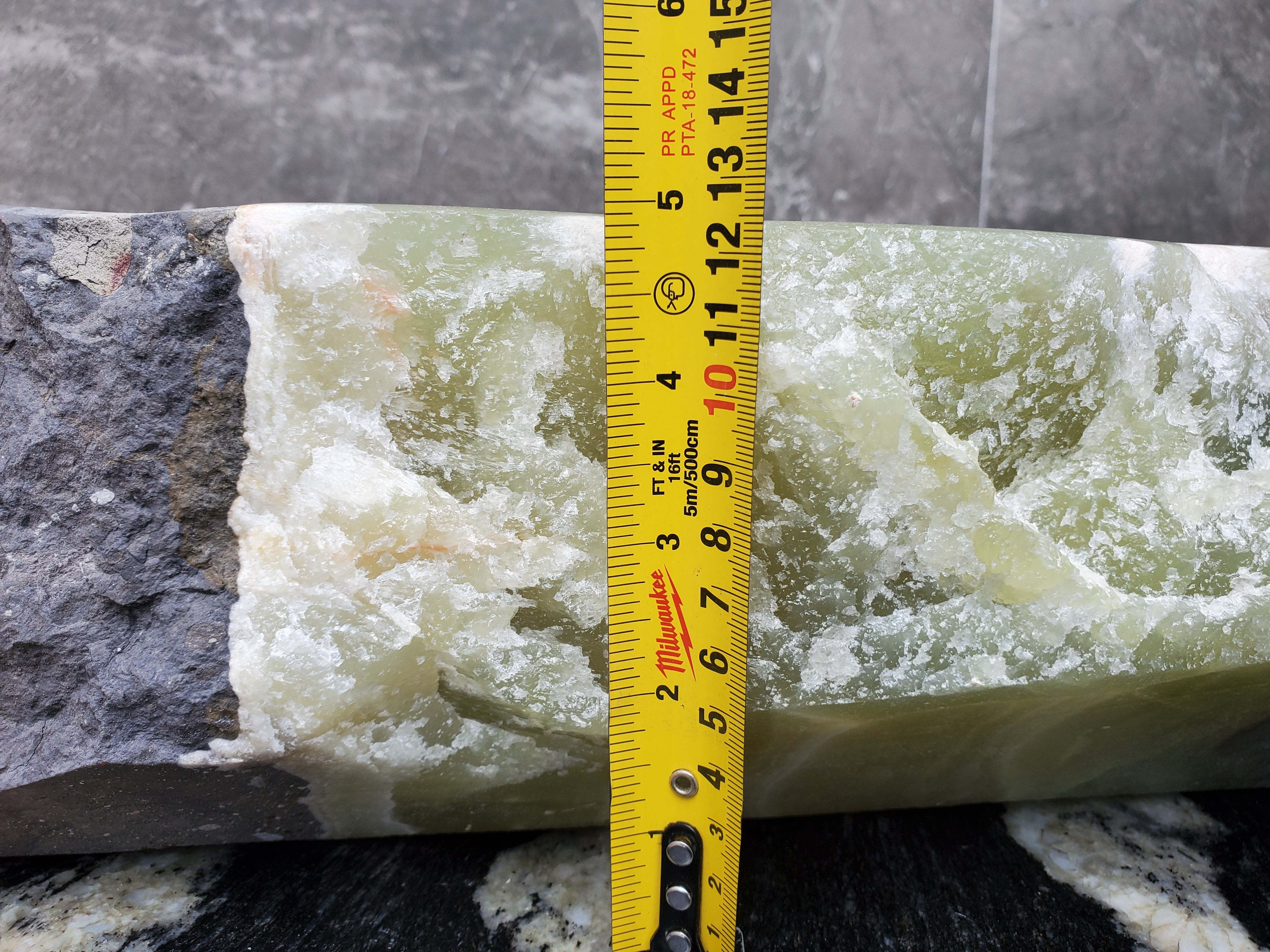 S30_27 Onyx Stone Vessel Bathroom Sink