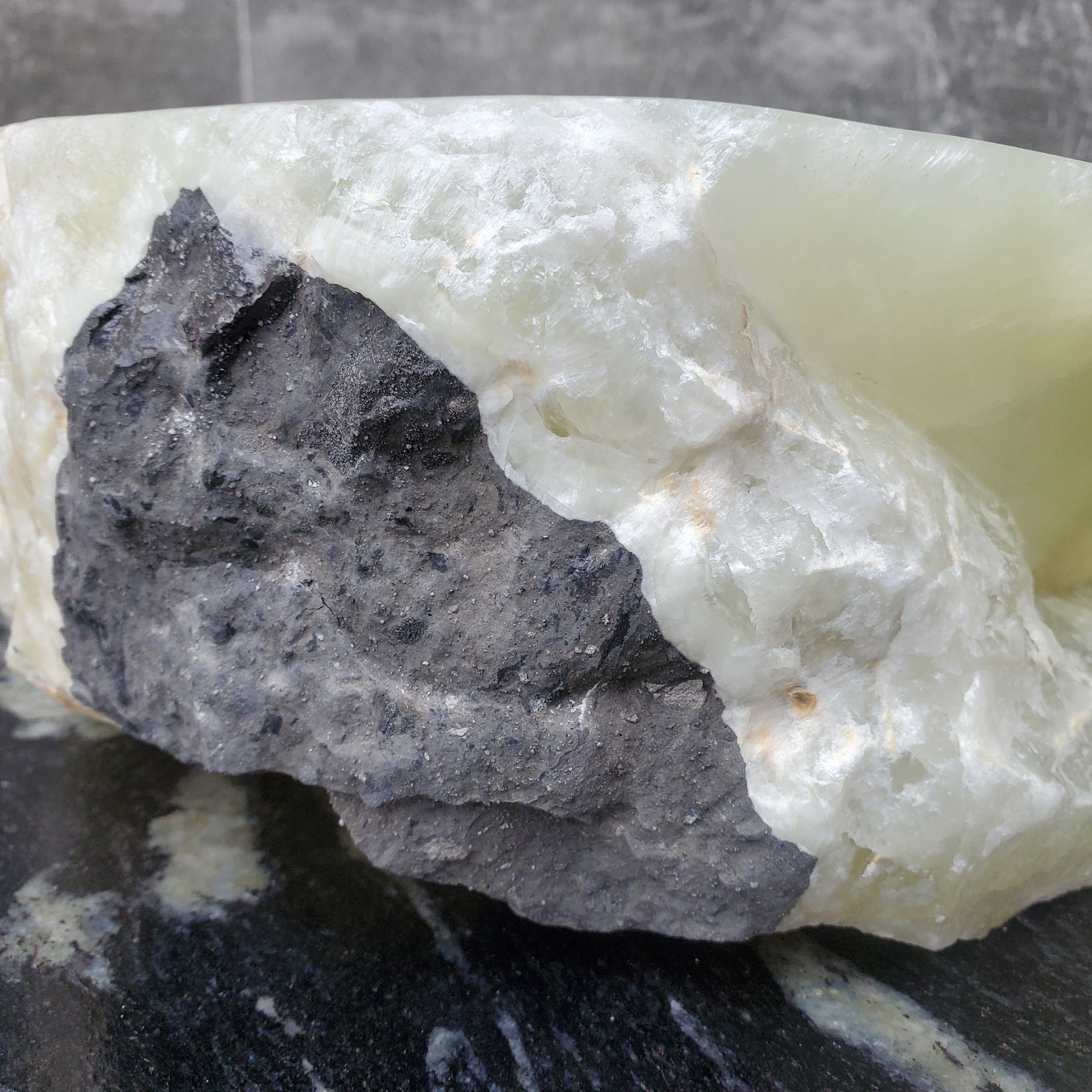 S30_04 Onyx Stone Vessel Bathroom Sink - 16 x 12.5 inch