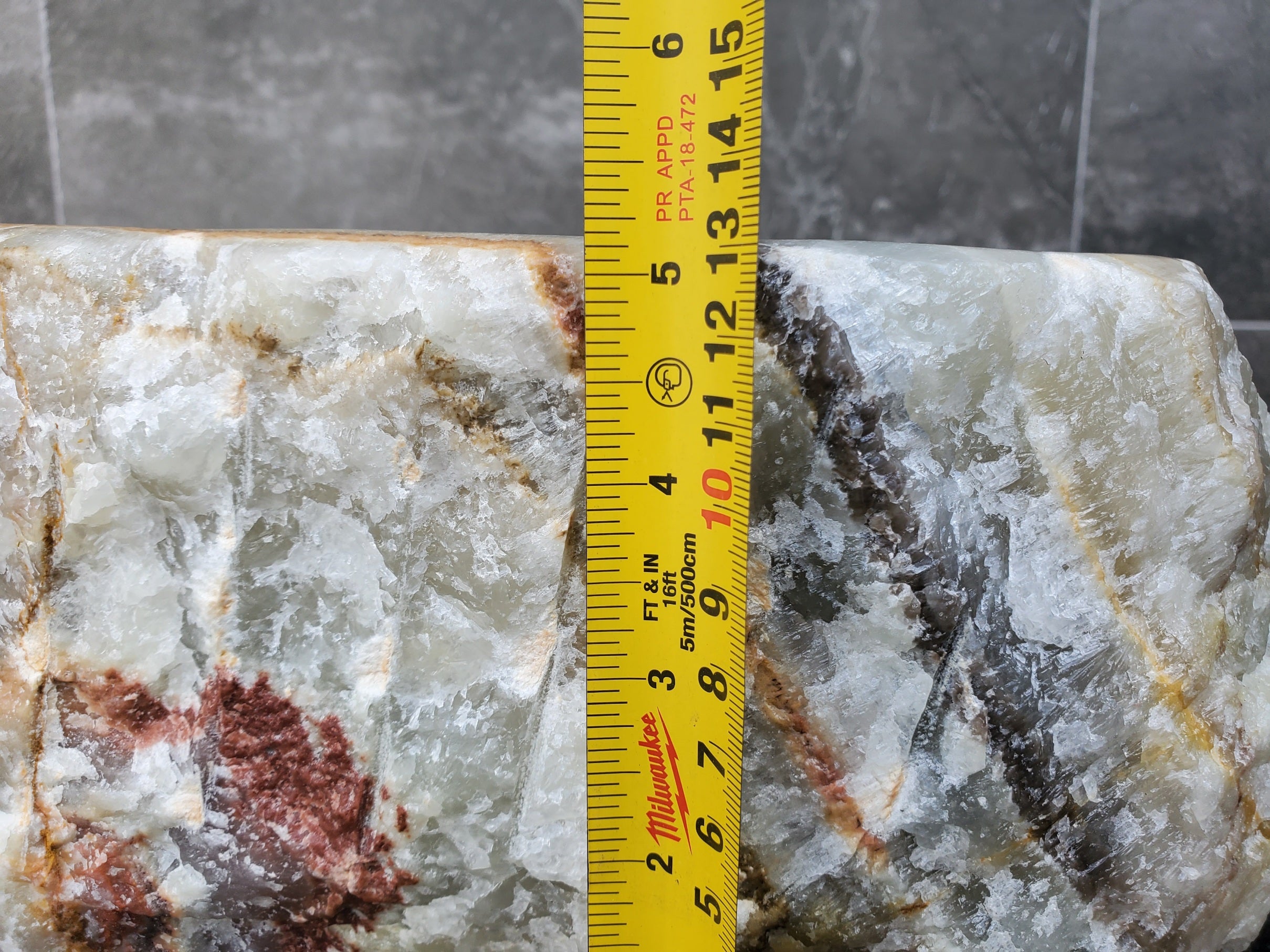 S30_24 Onyx Stone Vessel Bathroom Sink