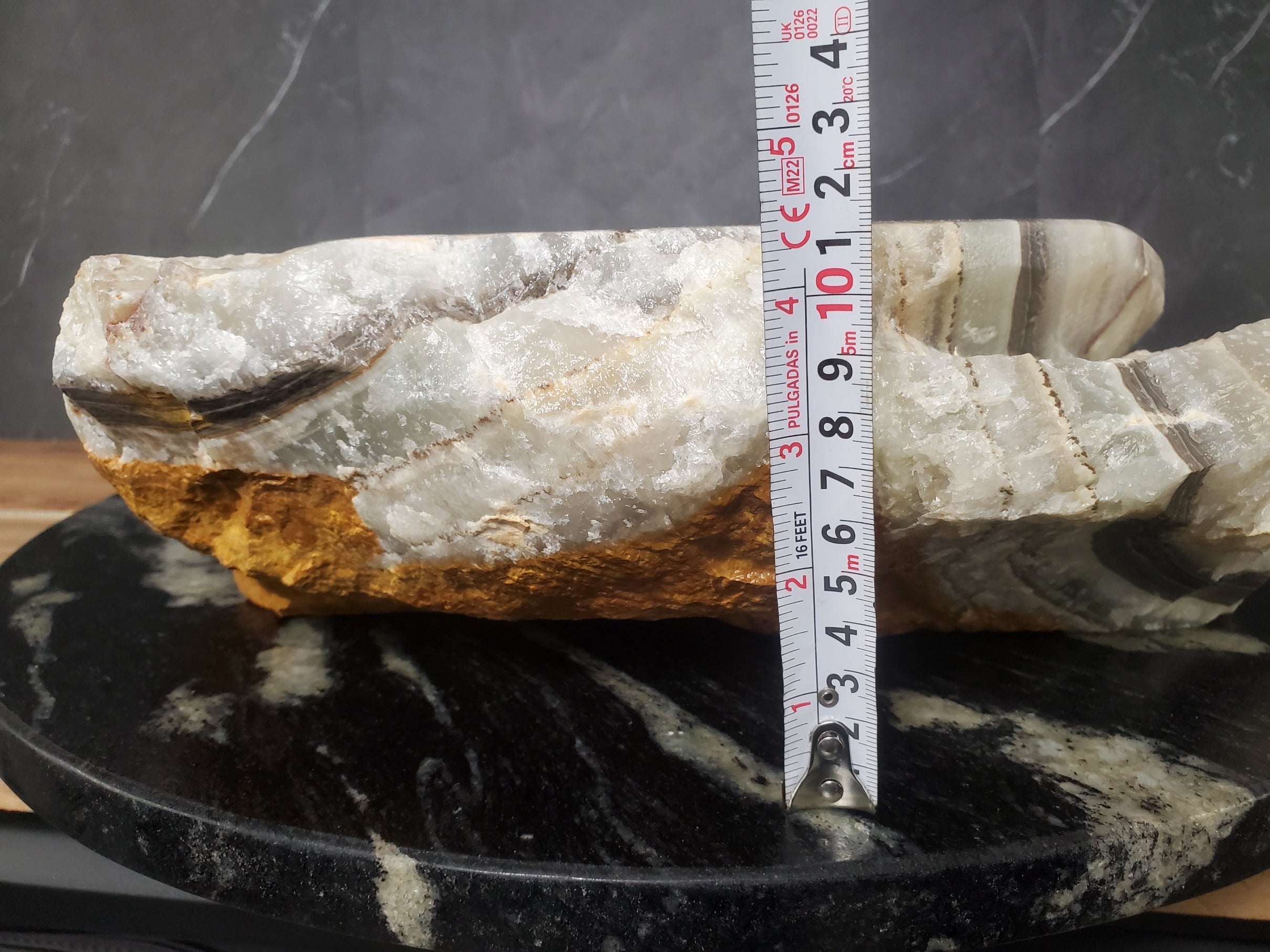 SET1039 Onyx Stone Vessel Bathroom Sink (Set of Two)