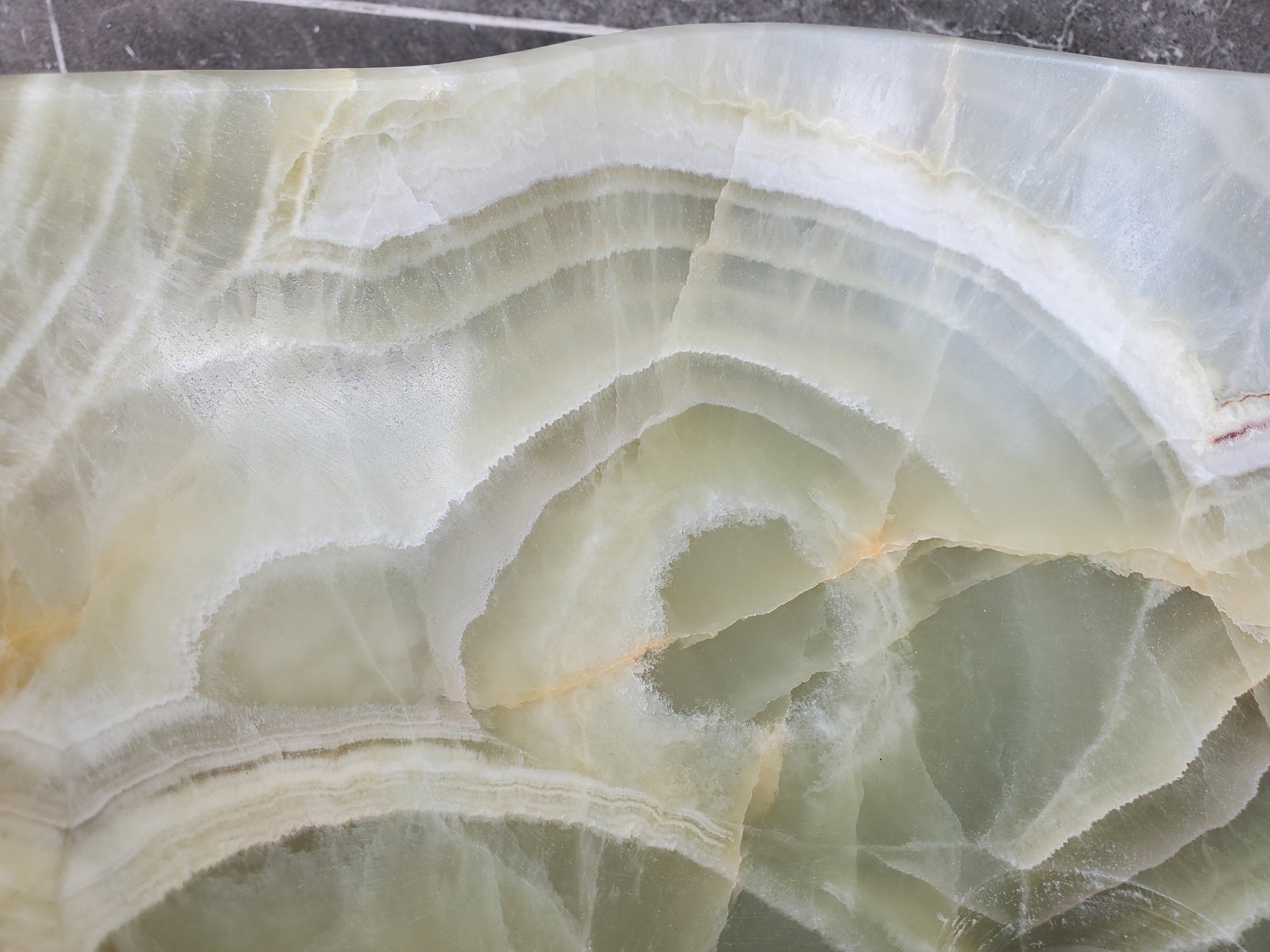 S30_13 Onyx Stone Vessel Bathroom Sink