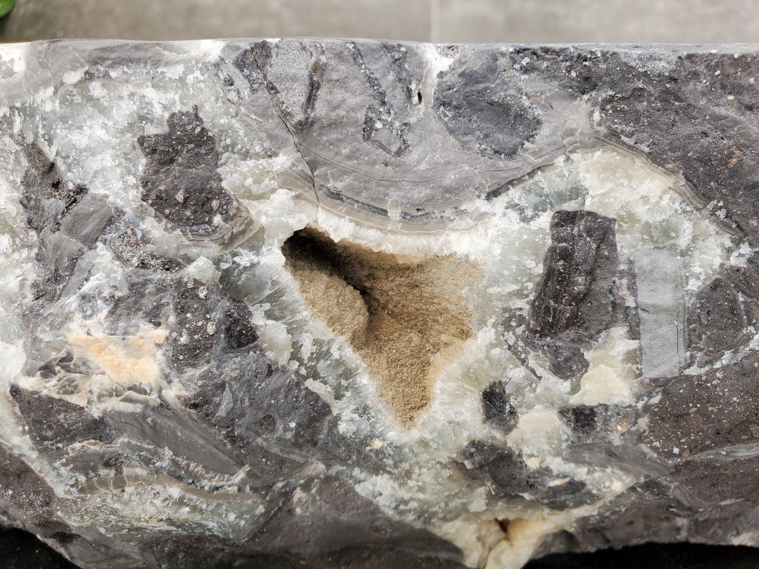 S31_14 Onyx Stone Vessel Bathroom Sink - 20 x 15 inch
