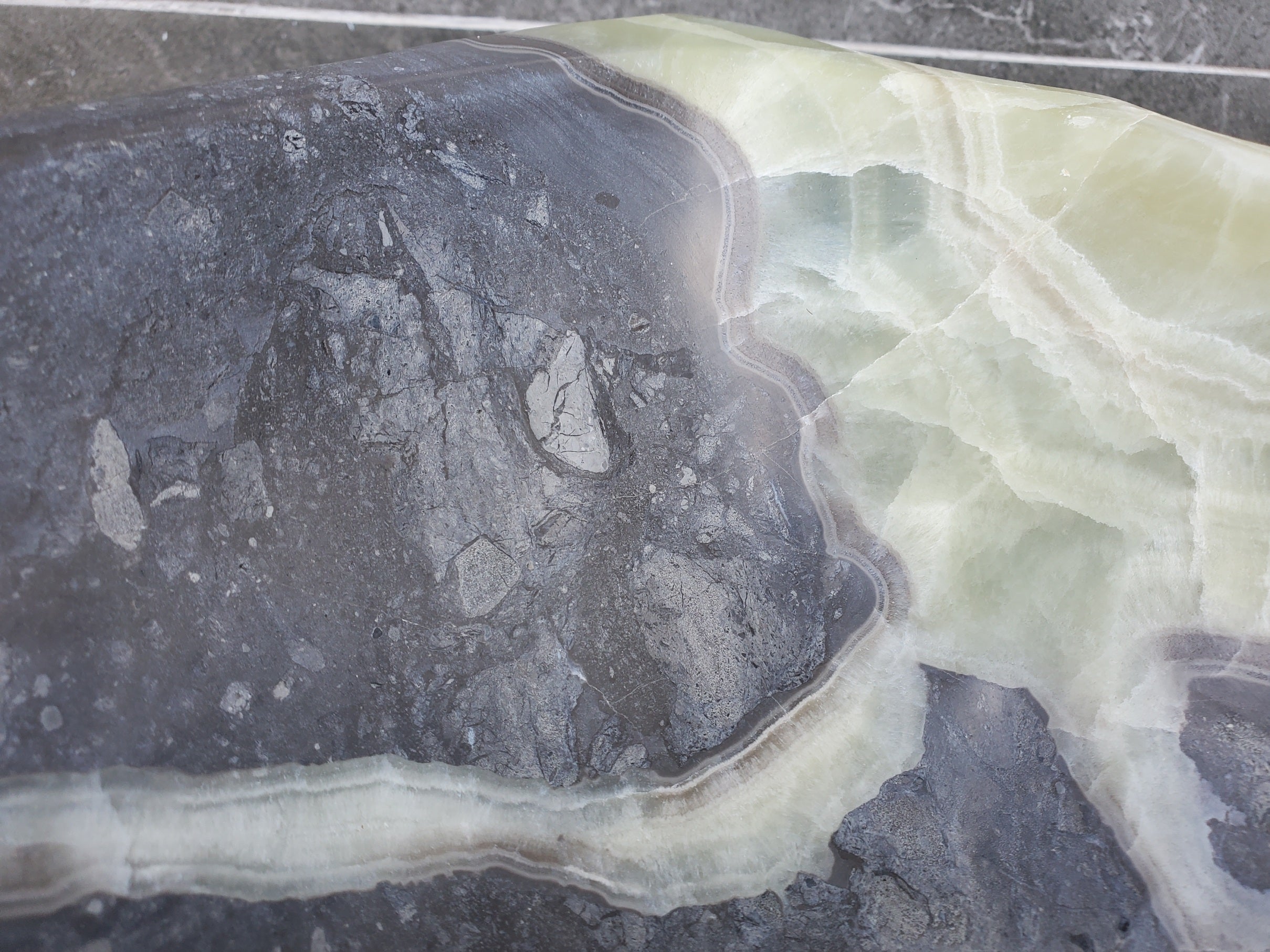 S30_19 Onyx Stone Vessel Bathroom Sink