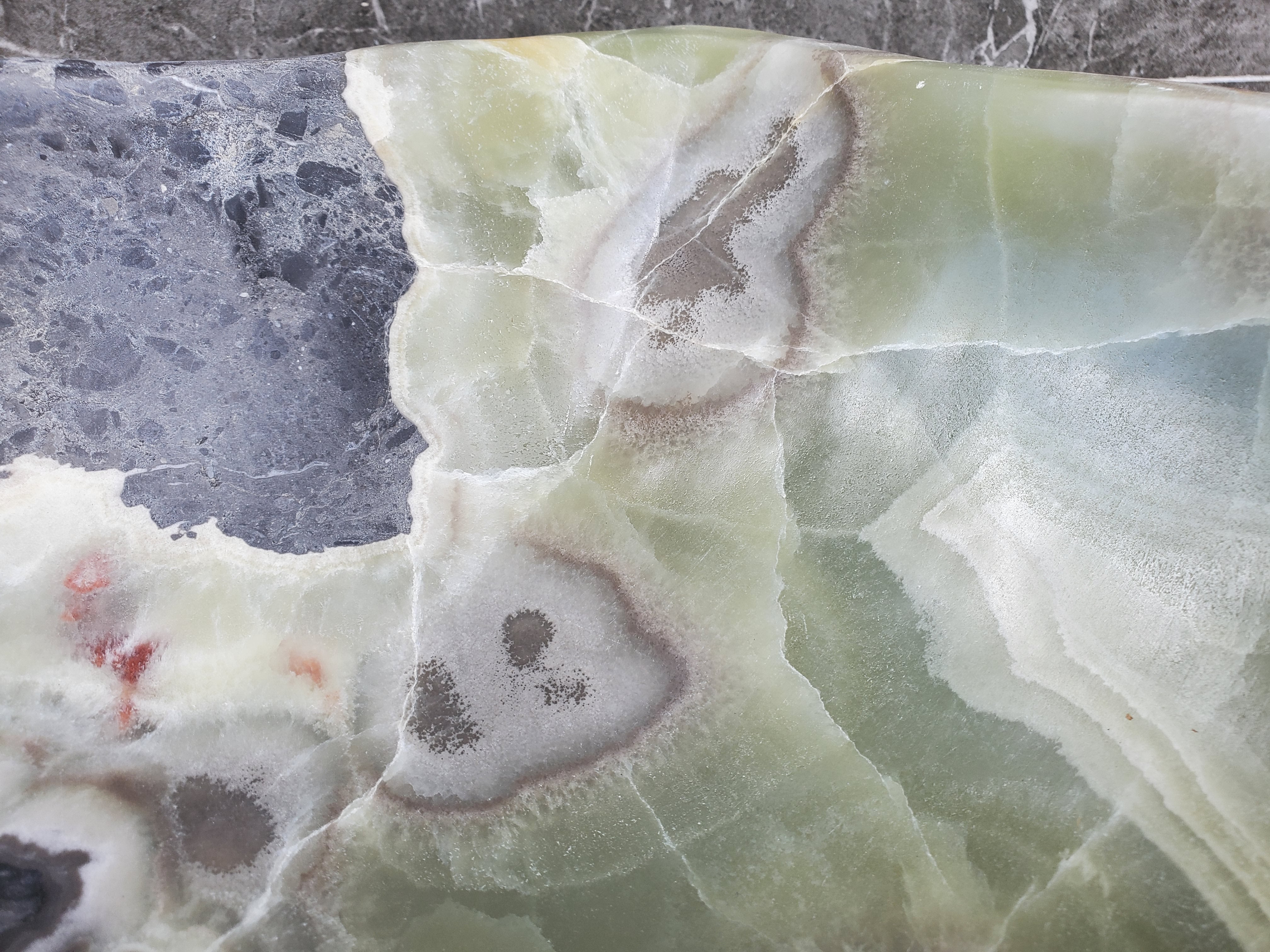 S30_27 Onyx Stone Vessel Bathroom Sink