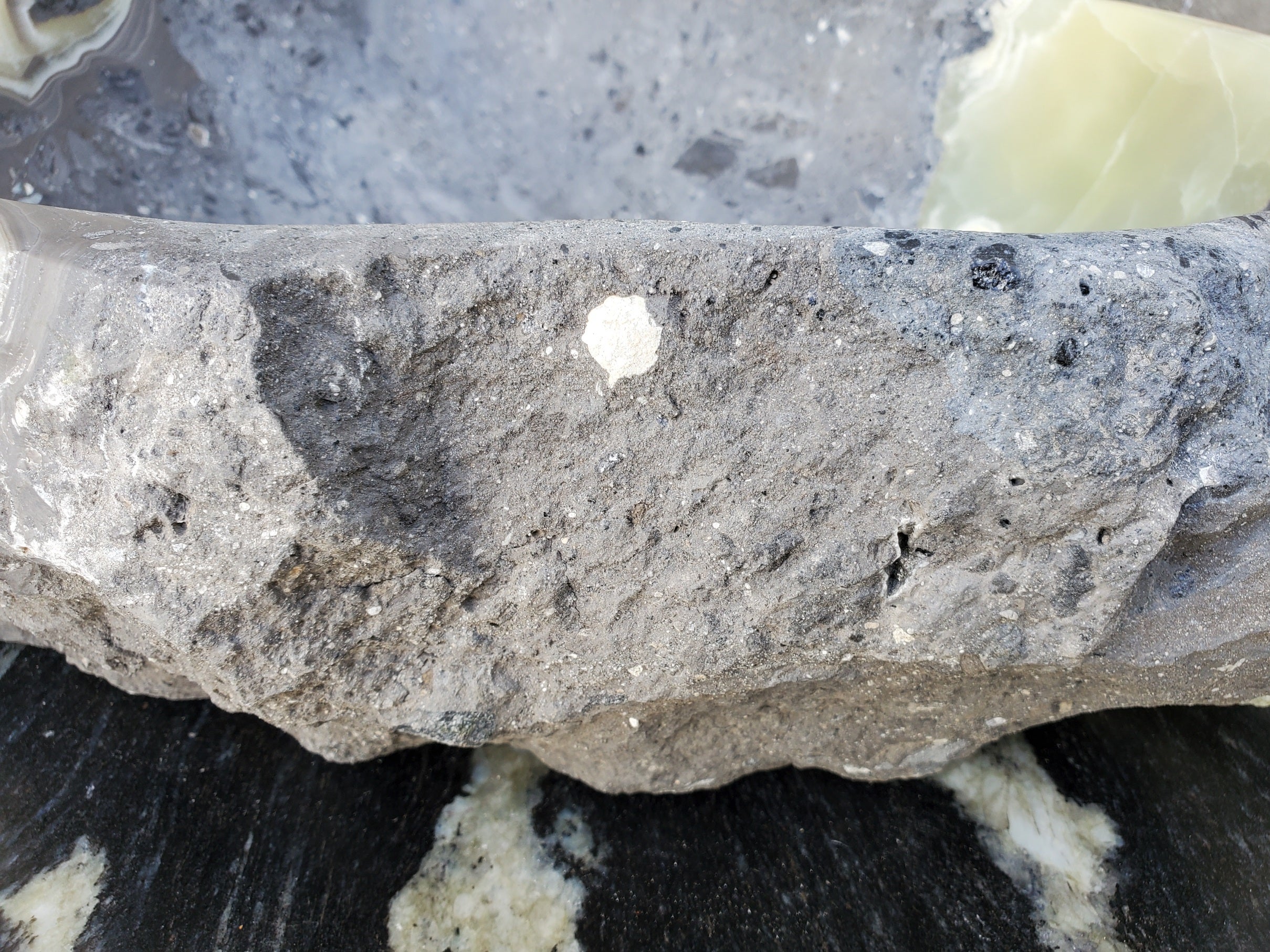 S30_23 Onyx Stone Vessel Bathroom Sink