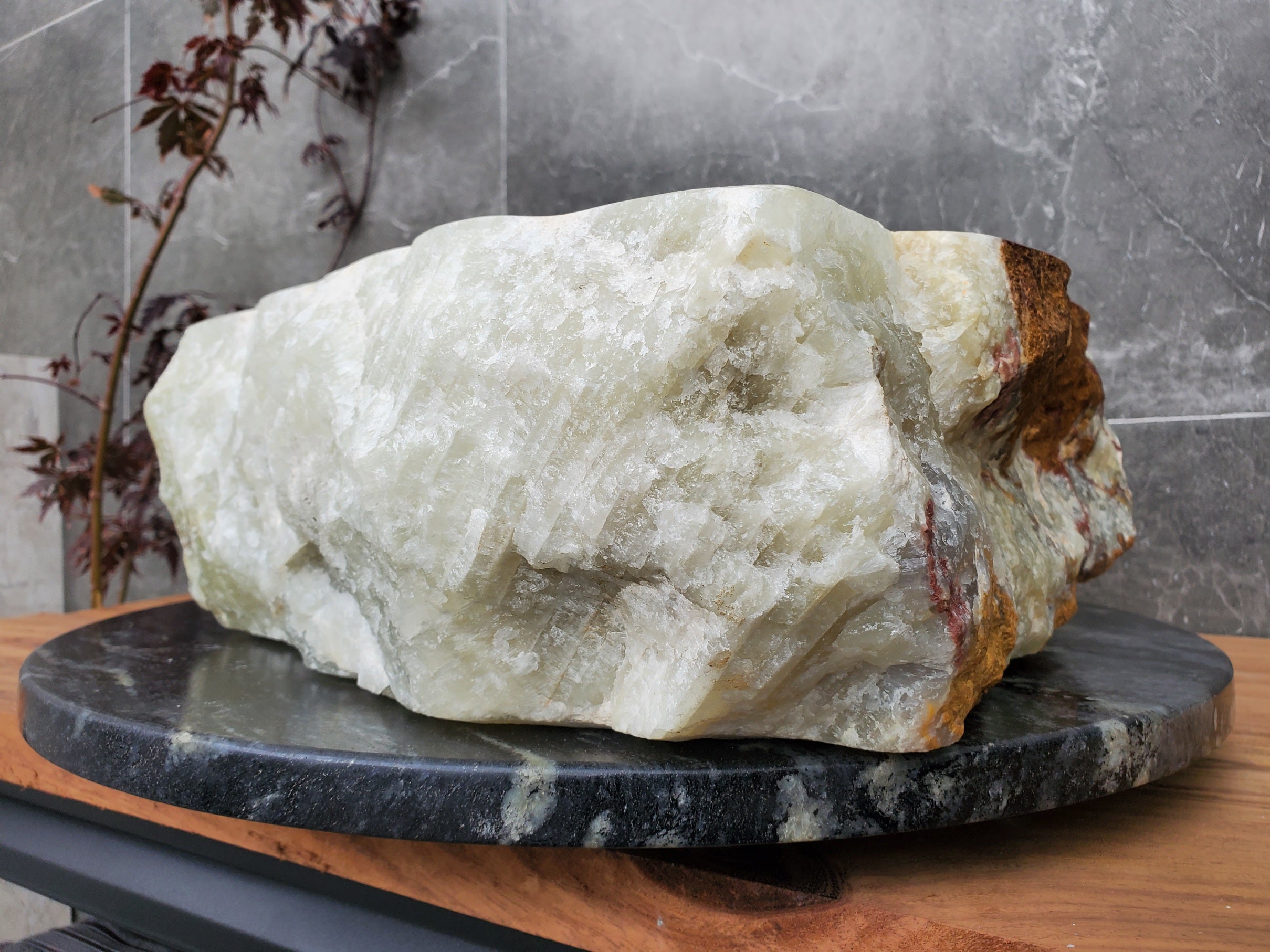 S30_28 Onyx Stone Vessel Bathroom Sink - 21 x 17 inch