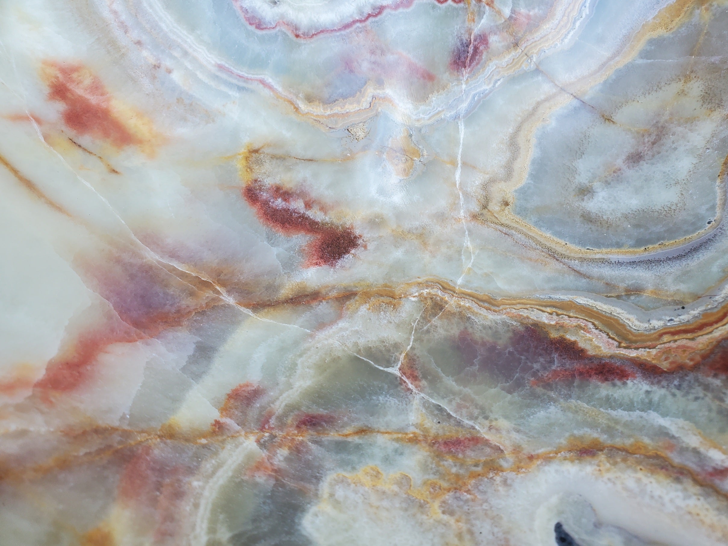 S30_18 Onyx Stone Vessel Bathroom Sink