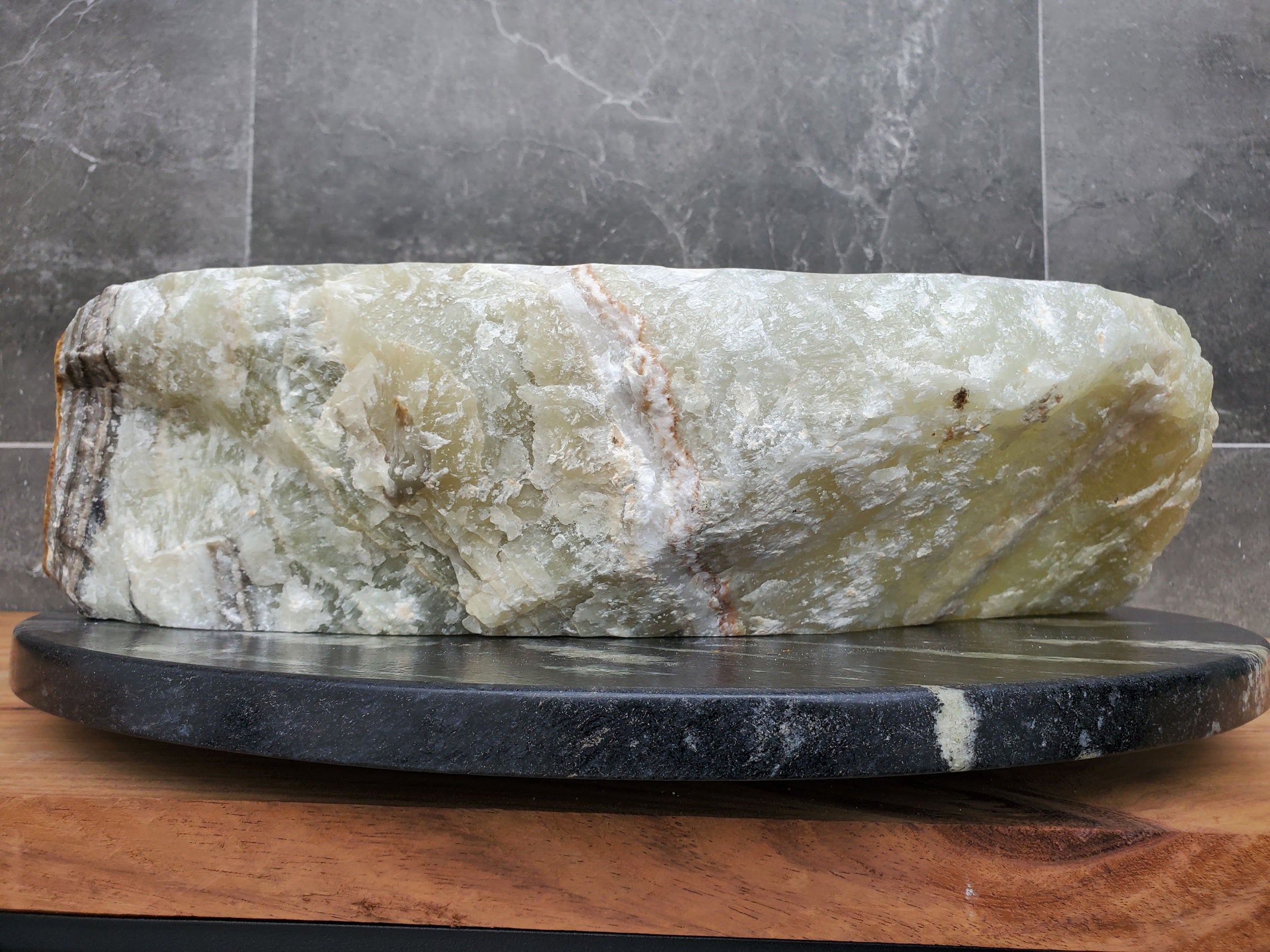 S29_20 Onyx Stone Vessel Bathroom Sink