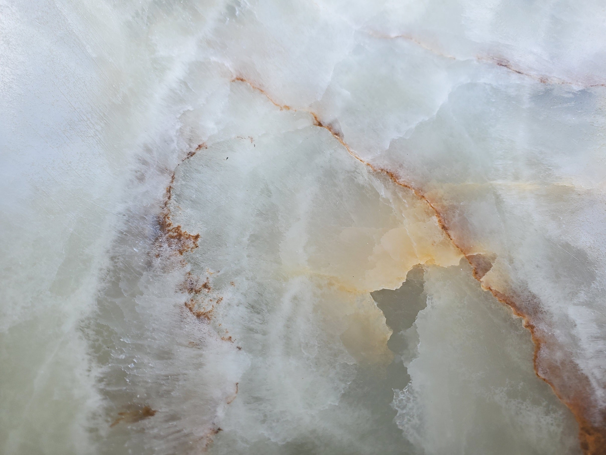 S30_14 Onyx Stone Vessel Bathroom Sink