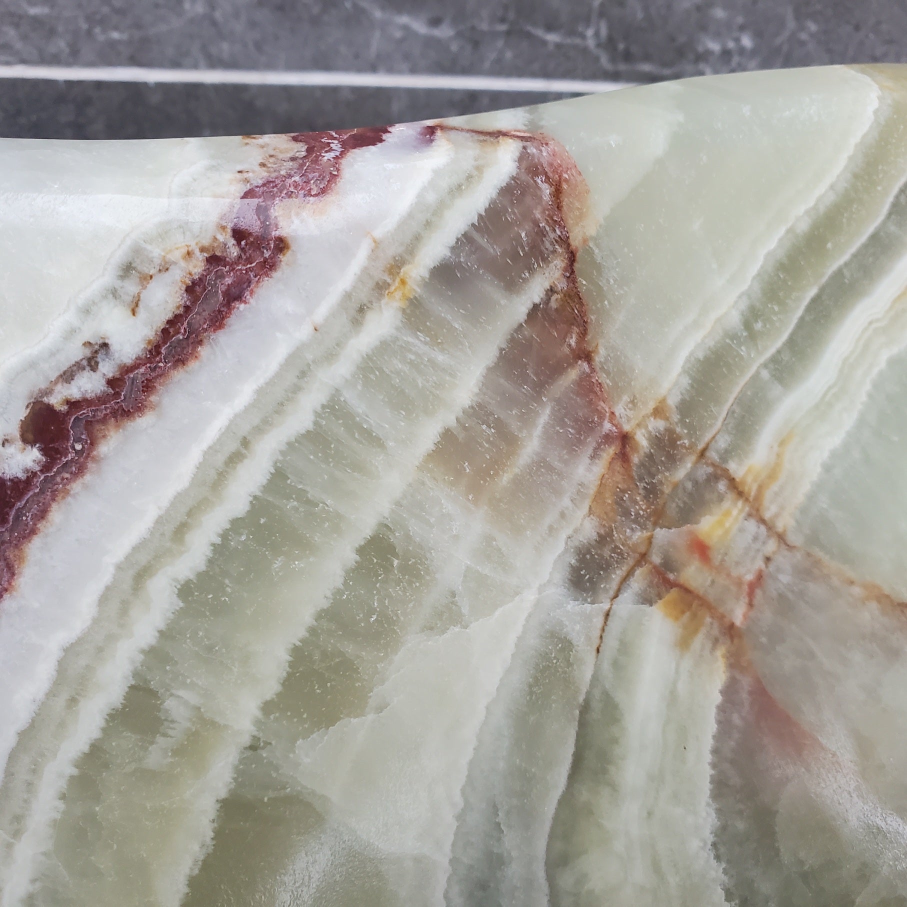 S30_03 Onyx Stone Vessel Bathroom Sink