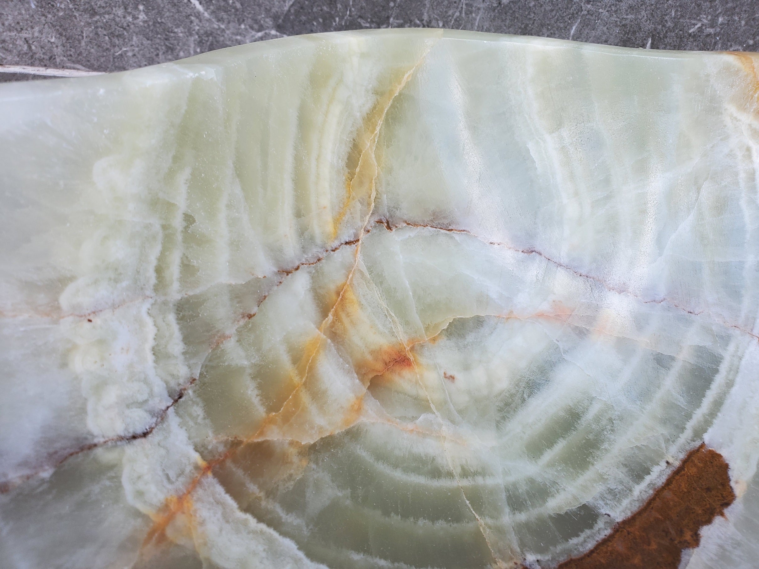 S30_14 Onyx Stone Vessel Bathroom Sink