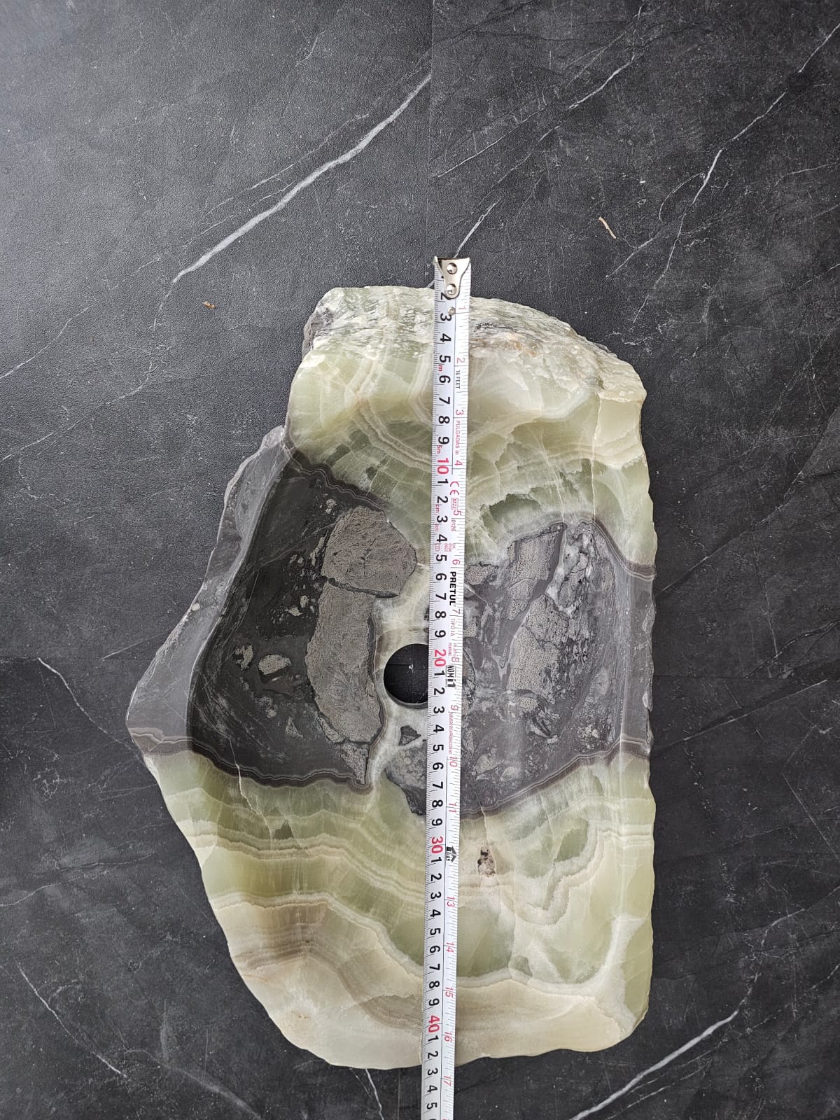 S29_02 Onyx Stone Vessel Bathroom Sink