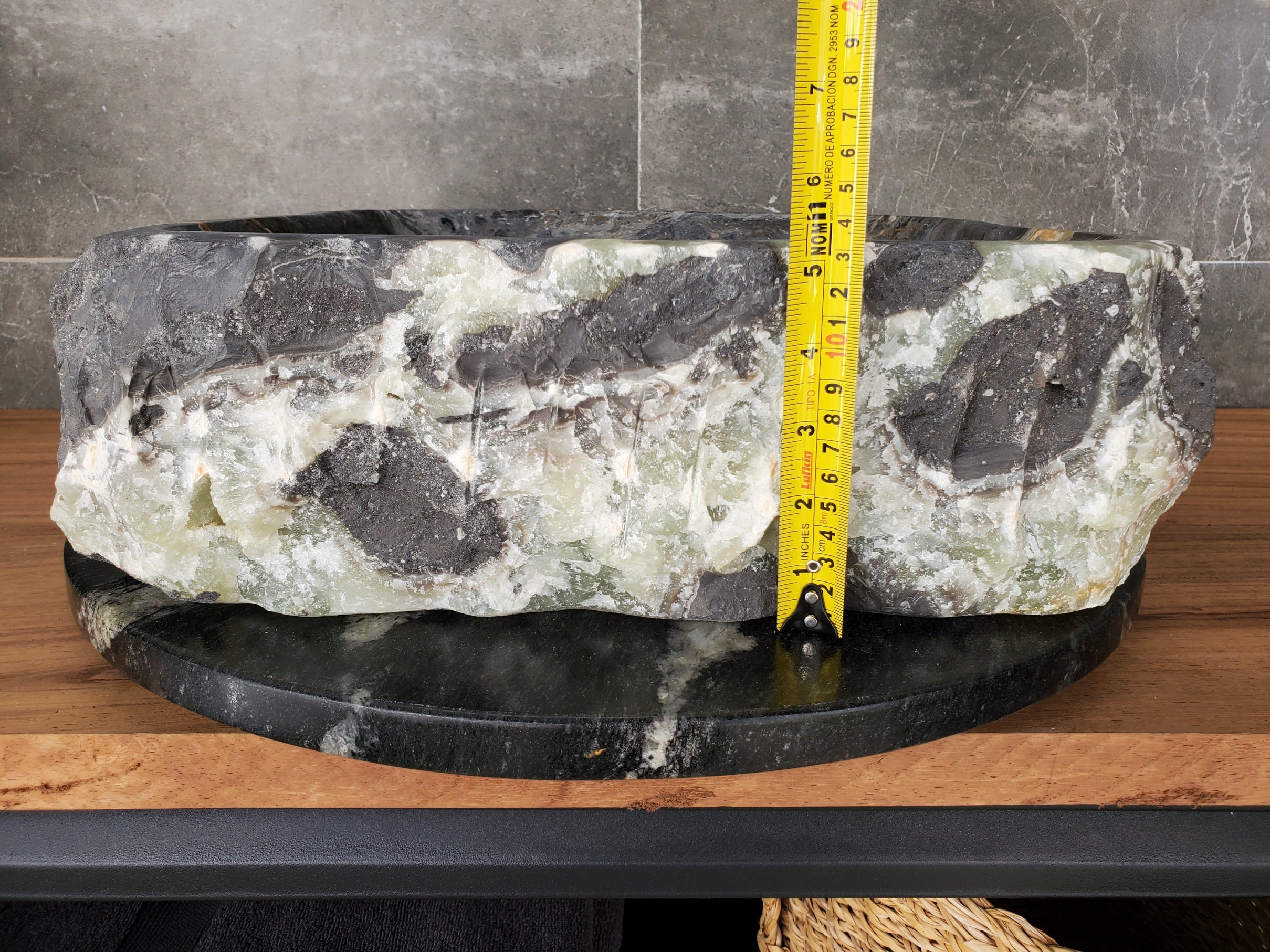 SET3308 Natural Stone Master Bath Set of 2 (Two) Vessel Sinks