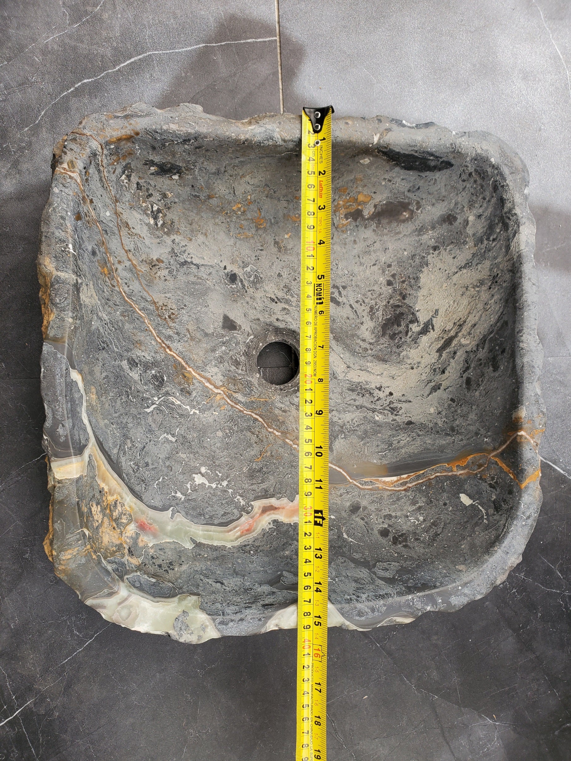 SET3308 Natural Stone Master Bath Set of 2 (Two) Vessel Sinks