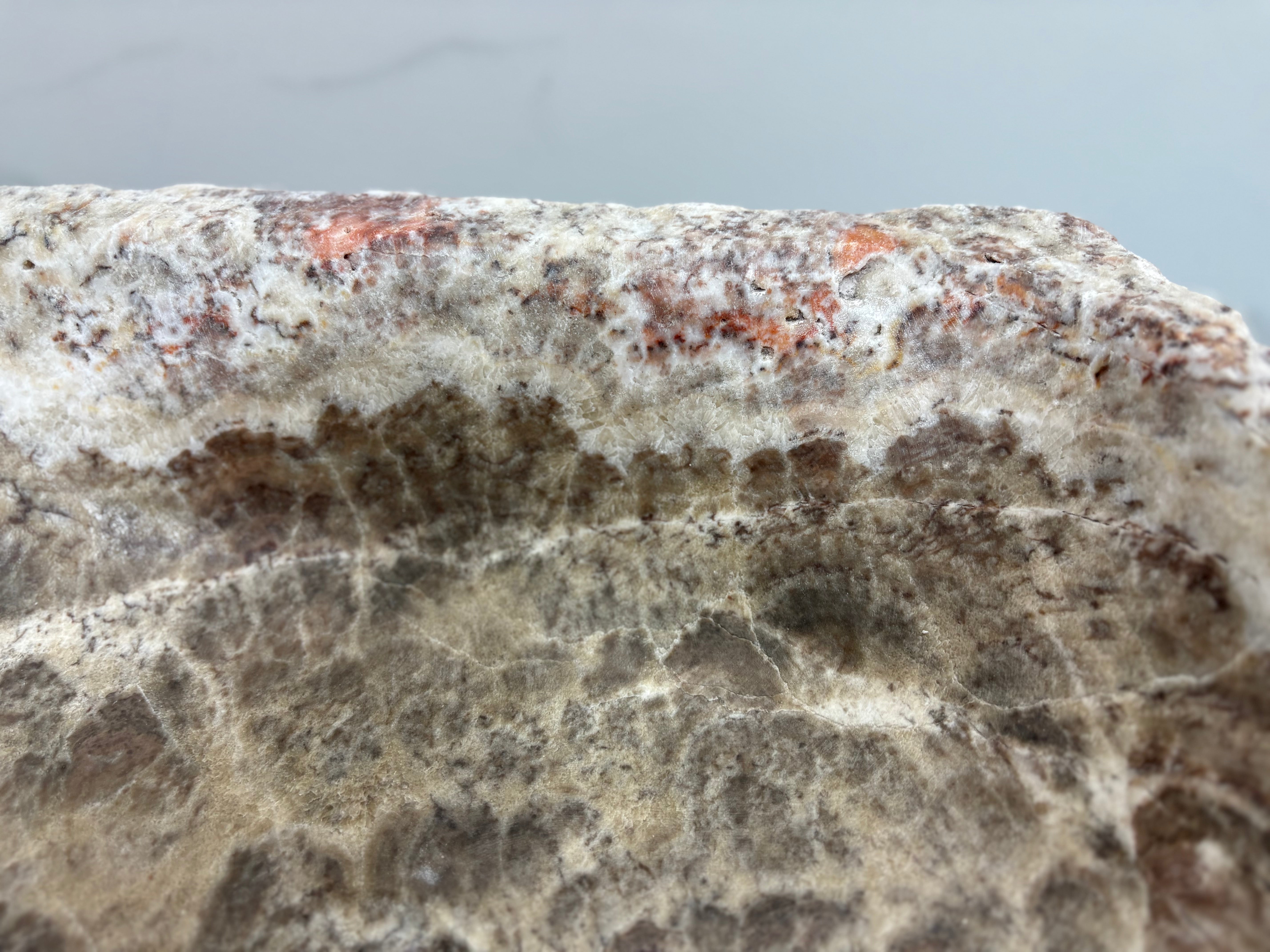 S15_04 Onyx Stone Vessel bathroom Sink - 19 x 15.5 inch