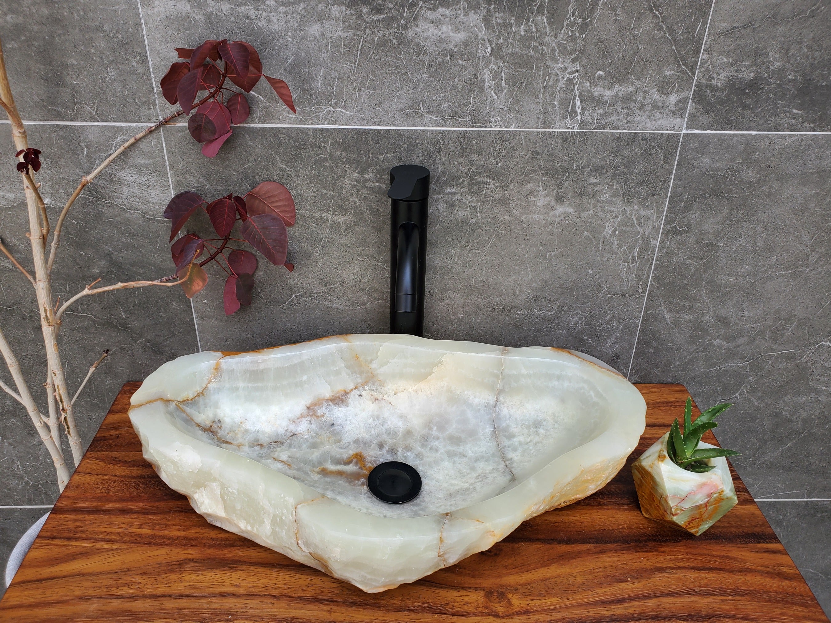 Green Onyx Natural Stone Vessel Bathroom Sink Onyx Sinks Onyx Sinks Sinks