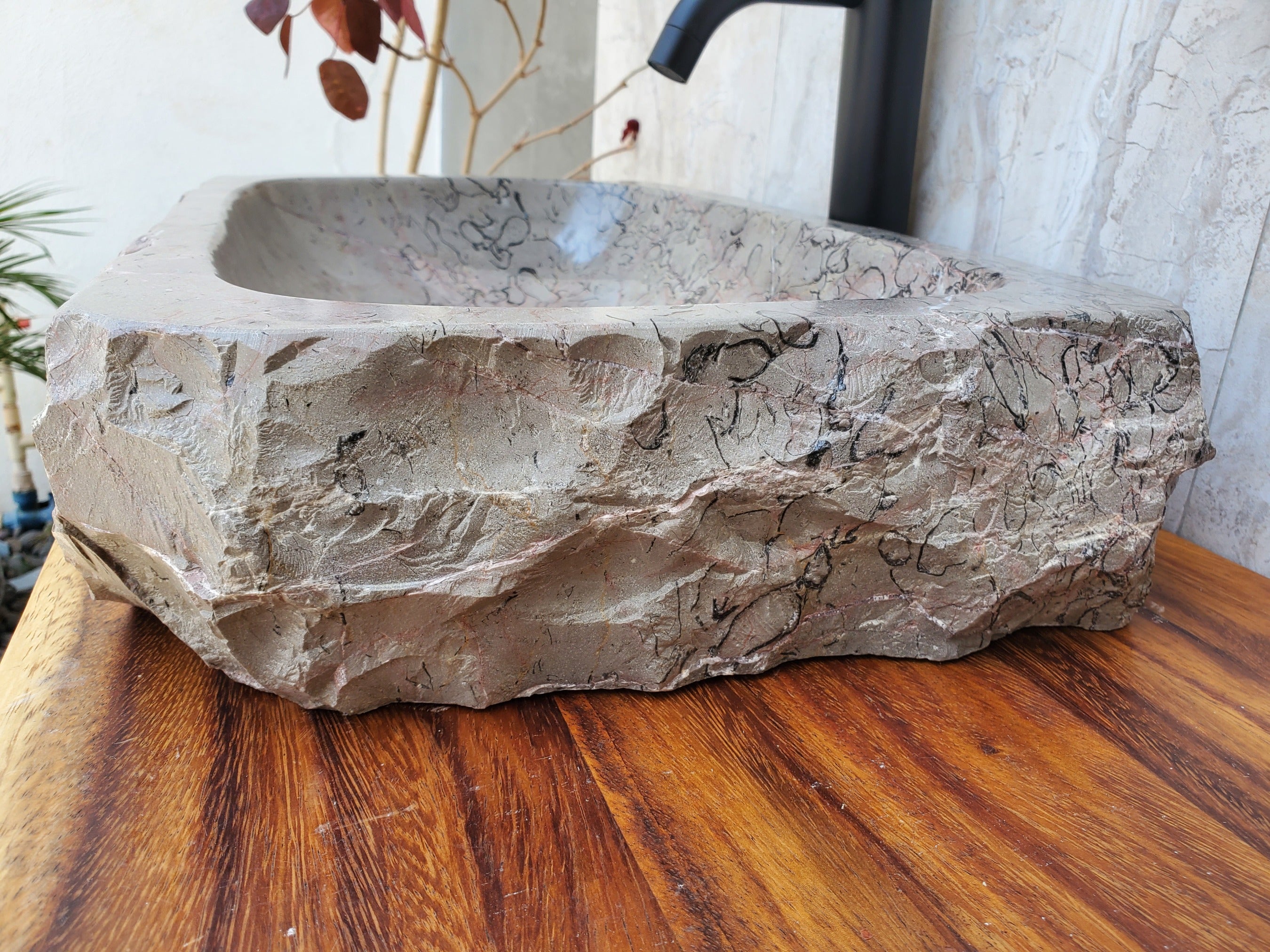 Warm Gray Marble Stone Vessel Sink Marble Sinks Marble Sinks Sinks
