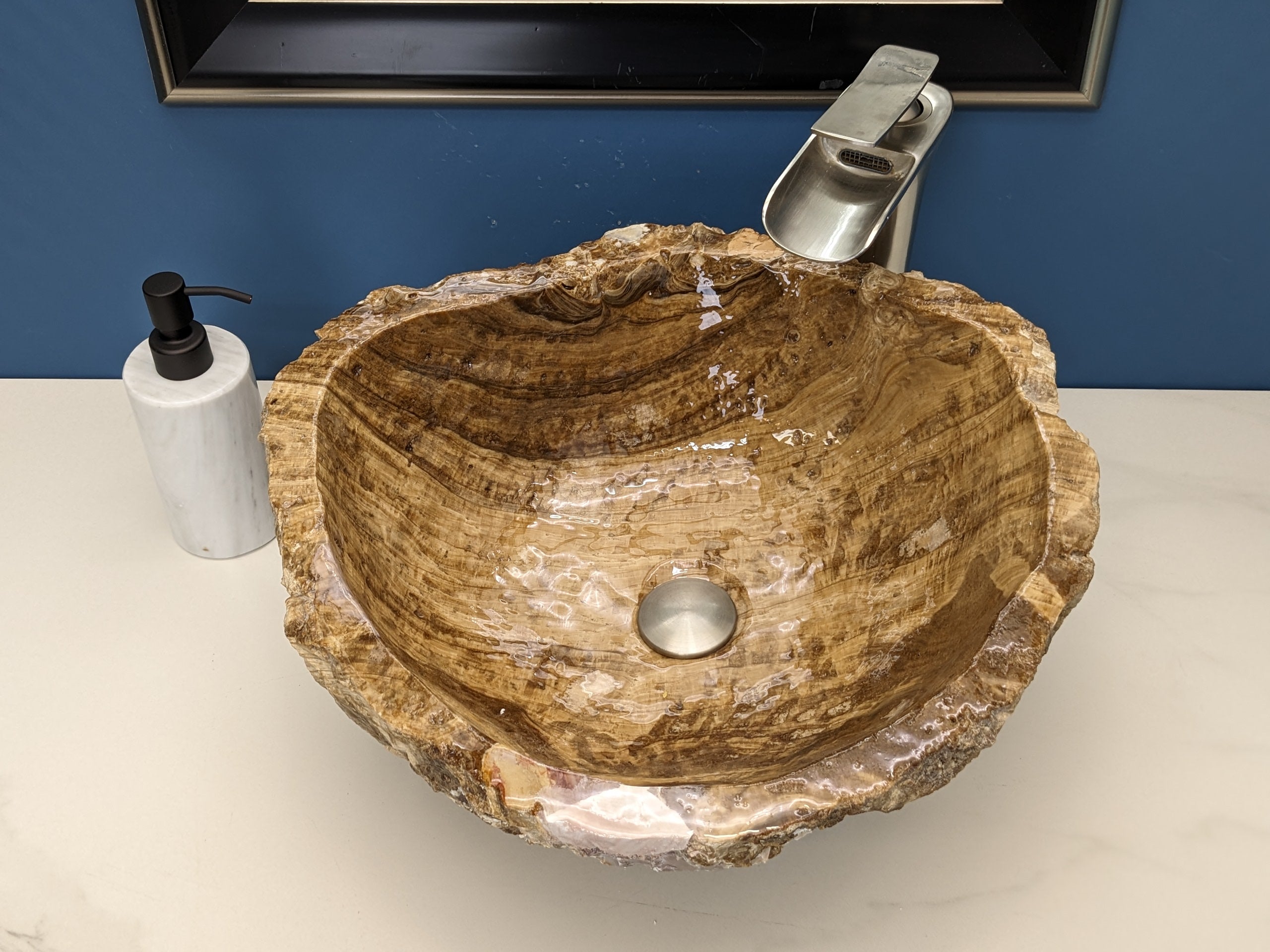 Onyx Stone Vessel Bathroom Sink Bathroom Sinks Onyx Sinks Sinks